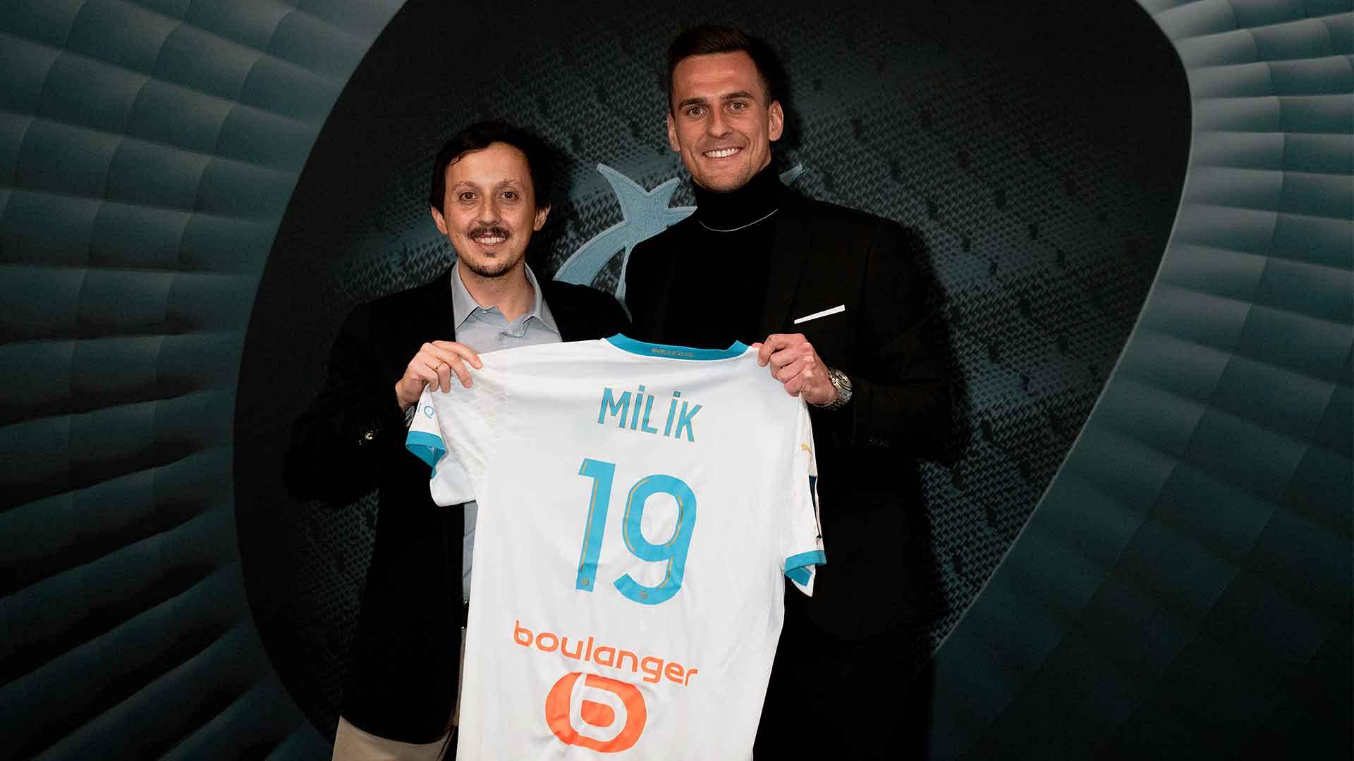 Milik - Olympique de Marselha