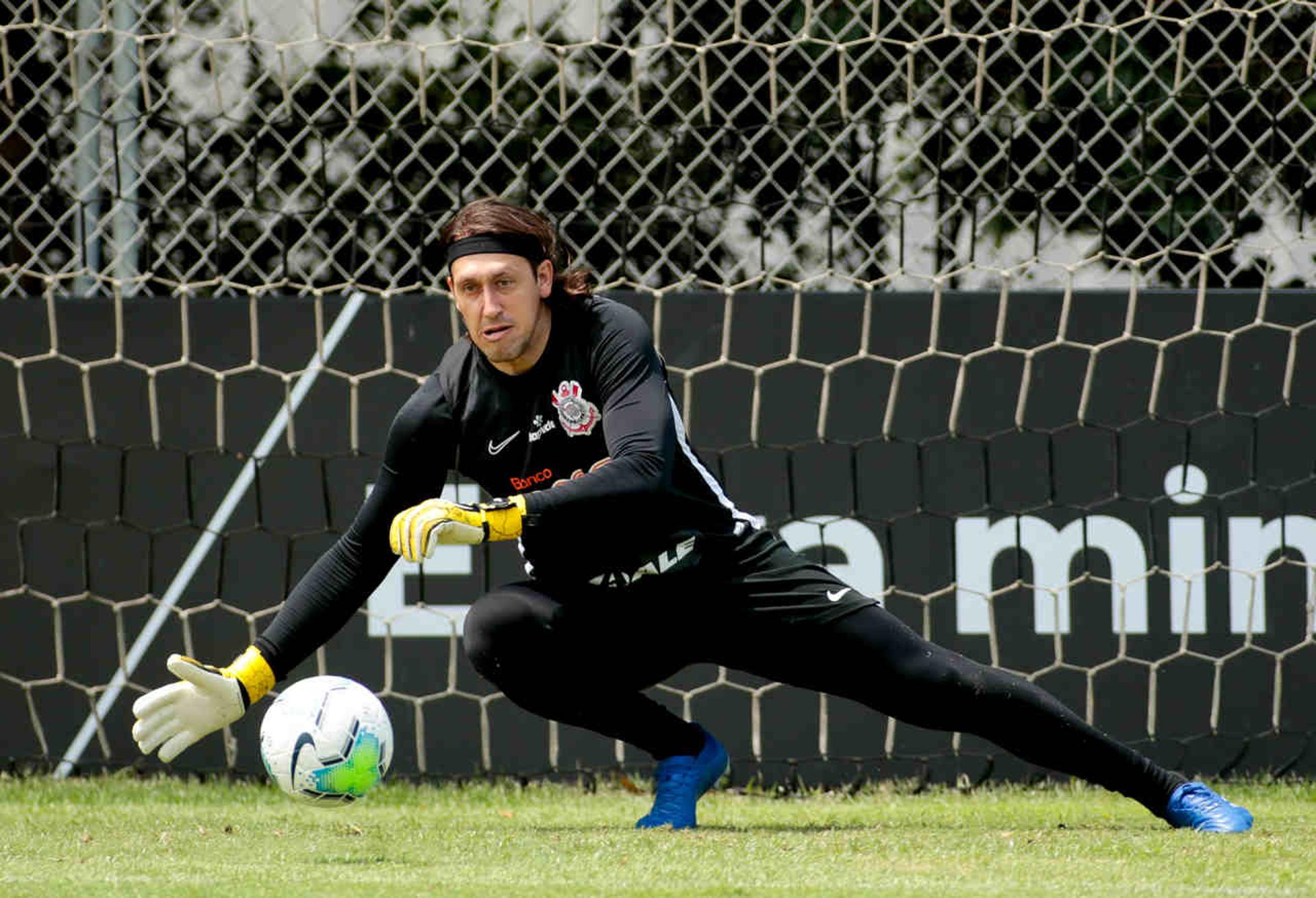 Treino Corinthians Bragantino Cassio