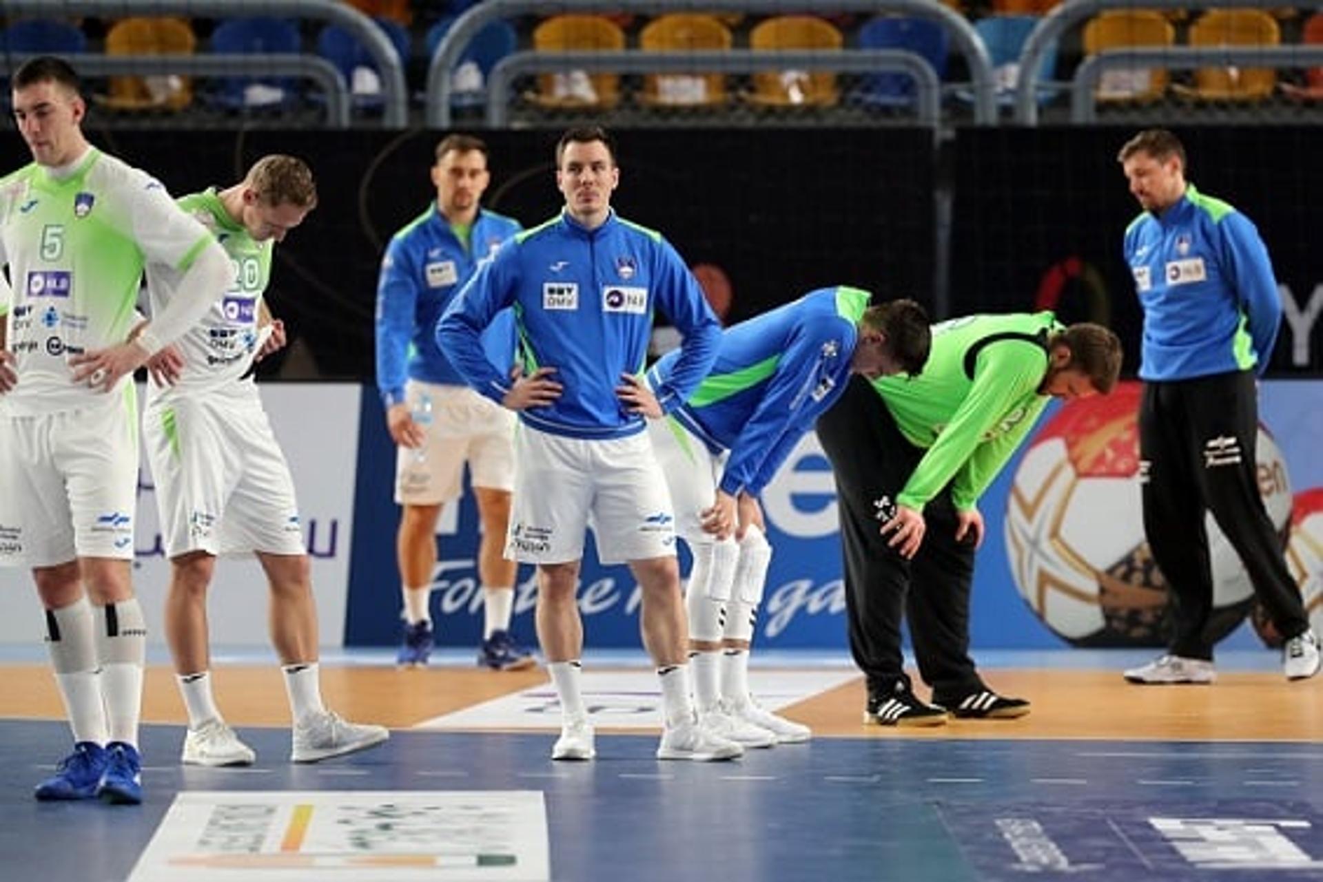 Eslovênia ficou fora das quartas de final no Mundial de handebol (Foto: AFP)