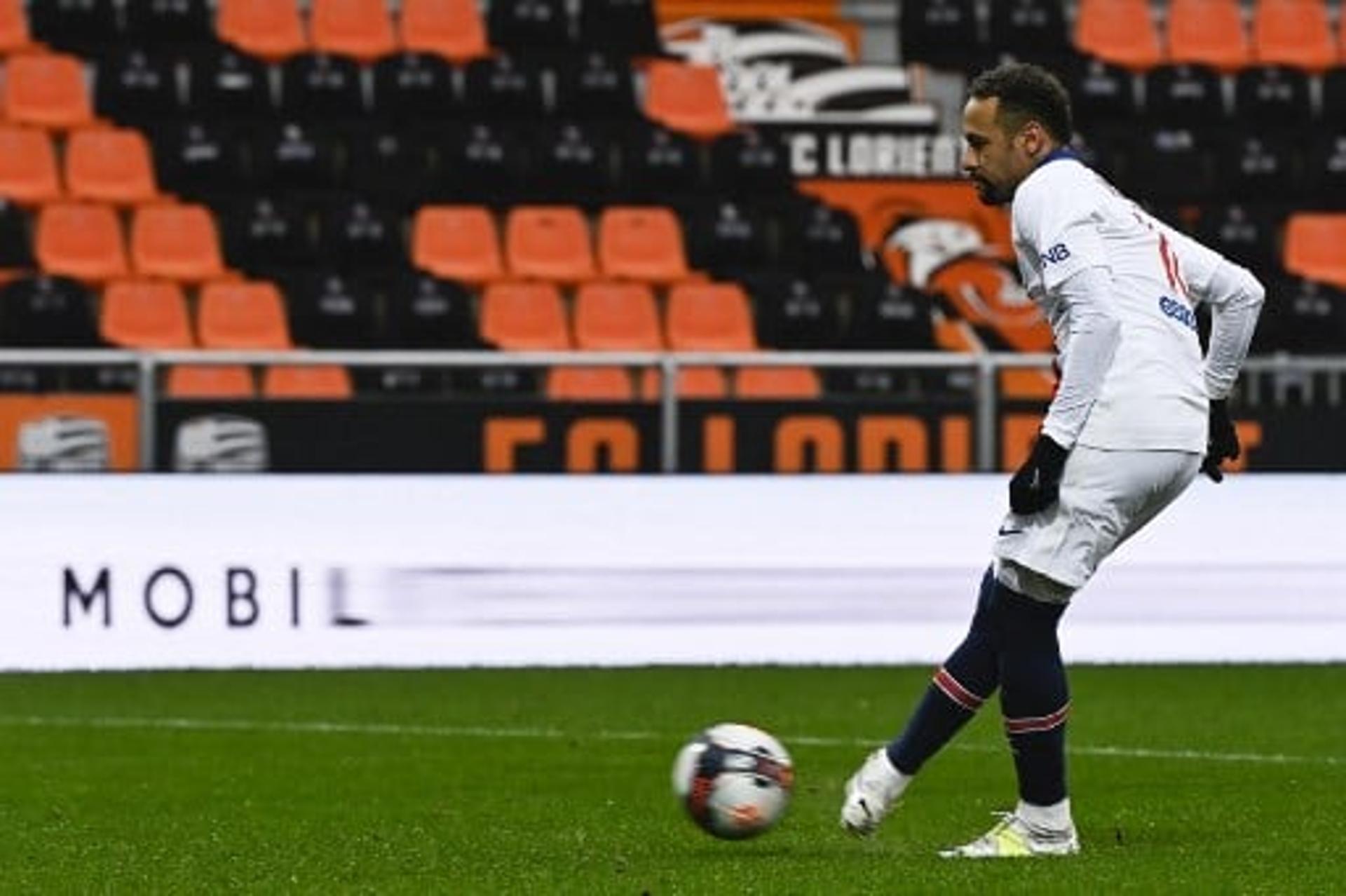 Lorient x PSG  - Neymar