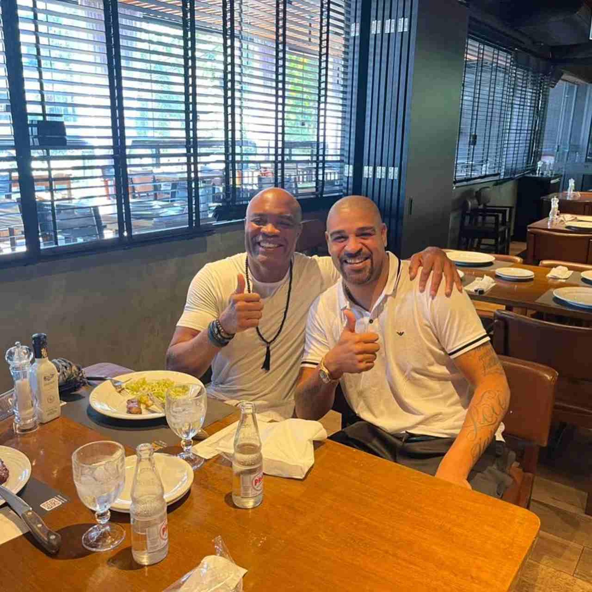 Adriano e Anderson Silva