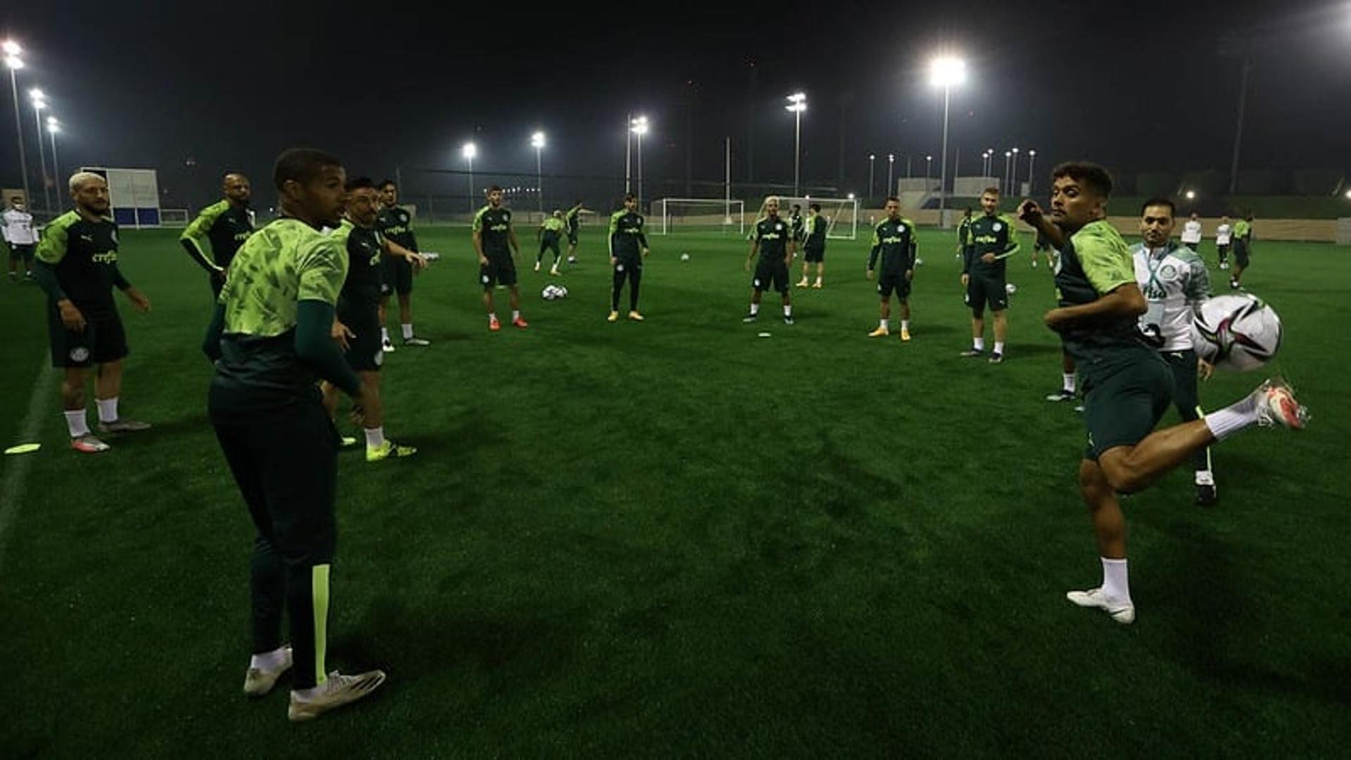 Treino Palmeiras Qatar