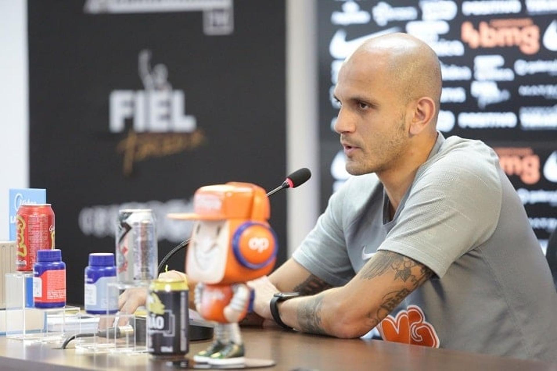 Fábio Santos - Coletiva Corinthians