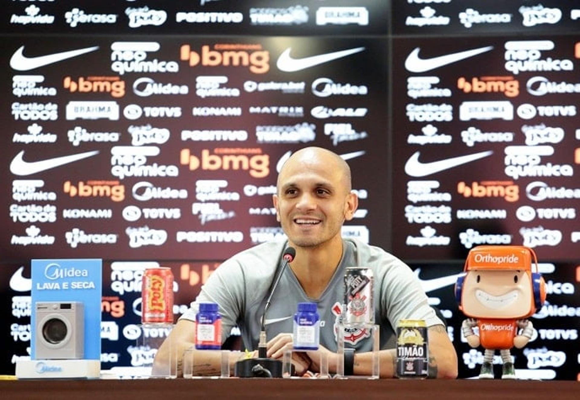 Fábio Santos - Coletiva Corinthians