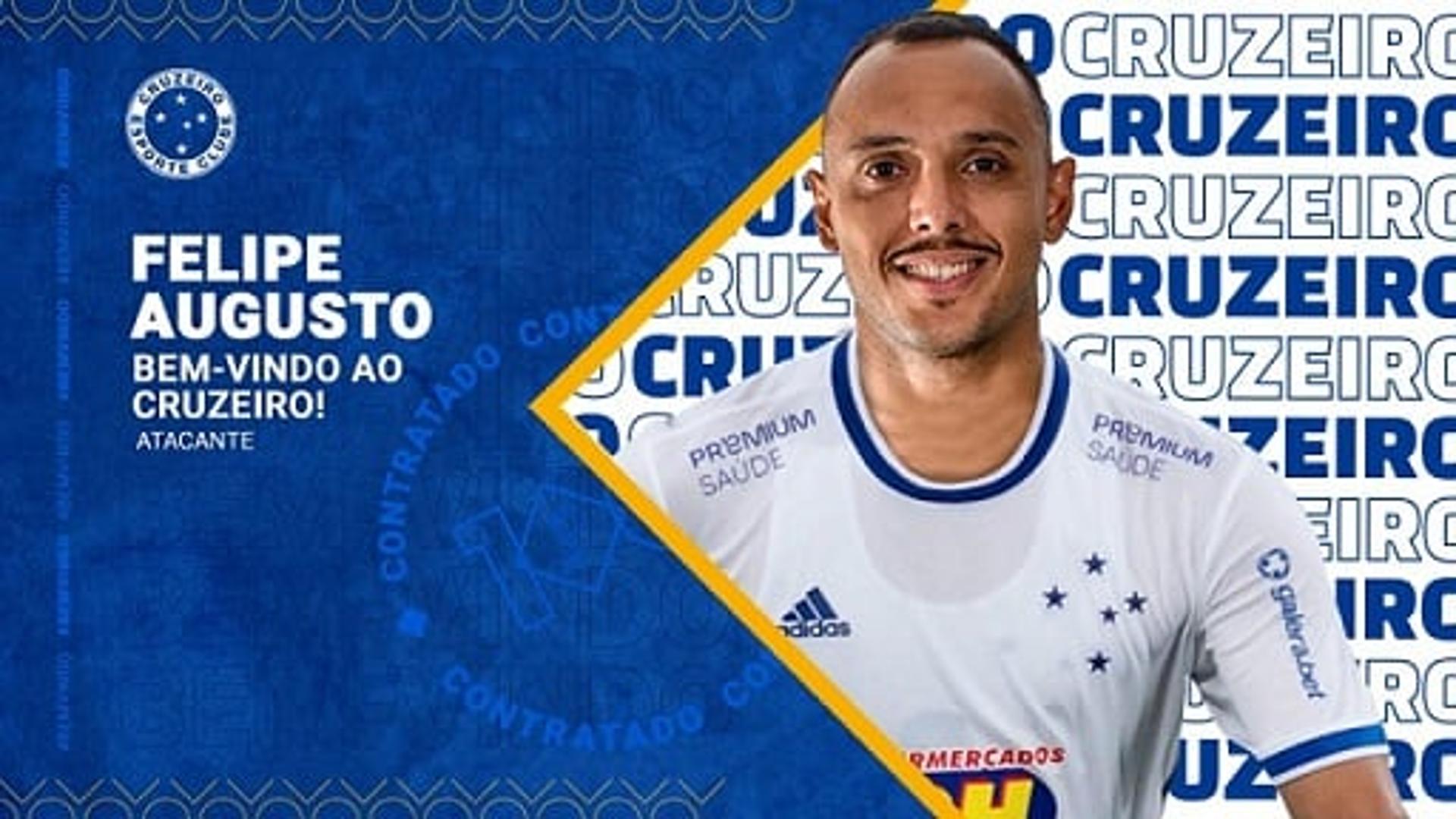 Felipe assinou com o clube mineiro até o fim desta remporada