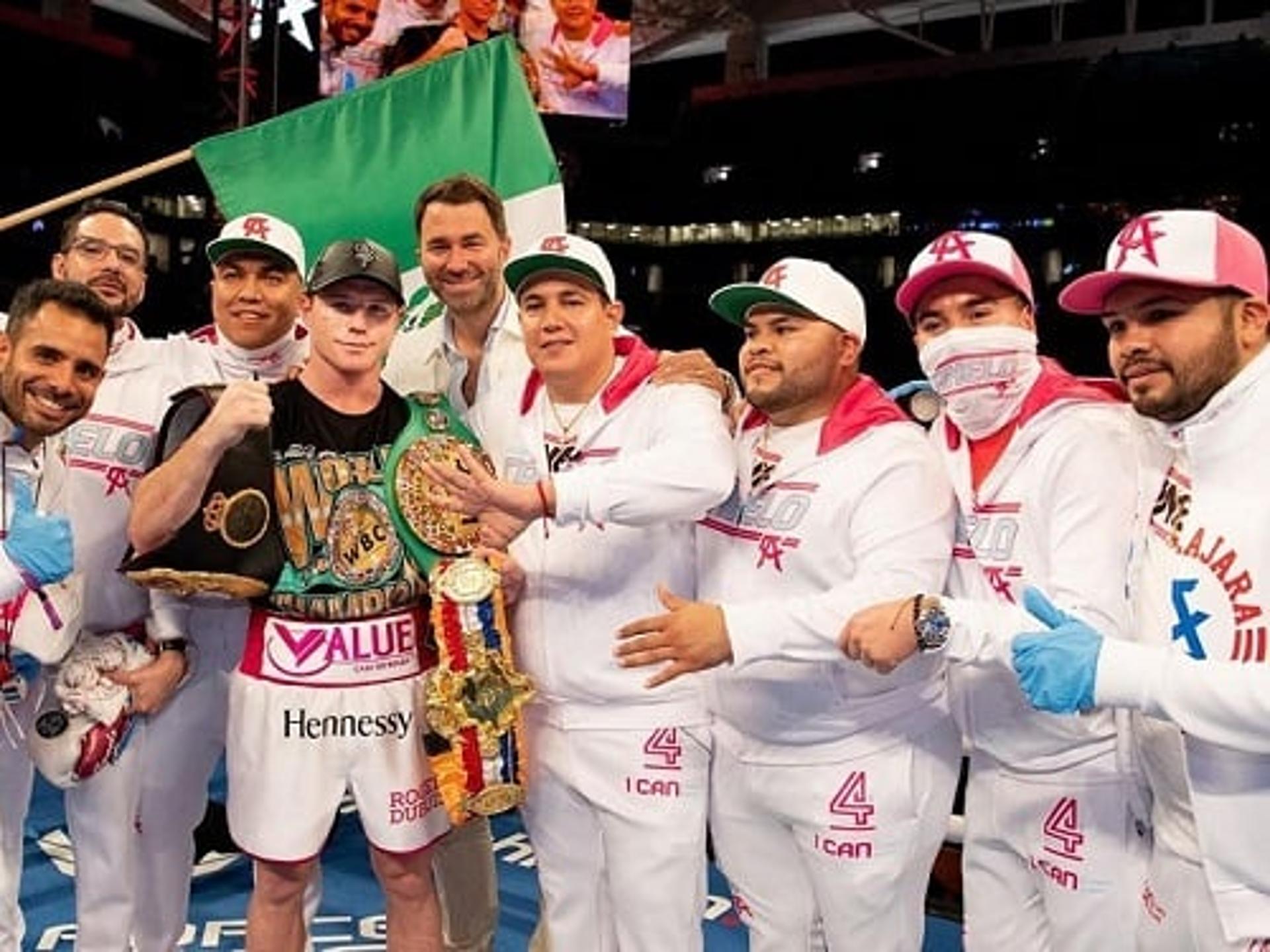 Canelo conquistou mais uma vitória expressiva no Boxe mundial (Foto: Reprodução/Instagram)