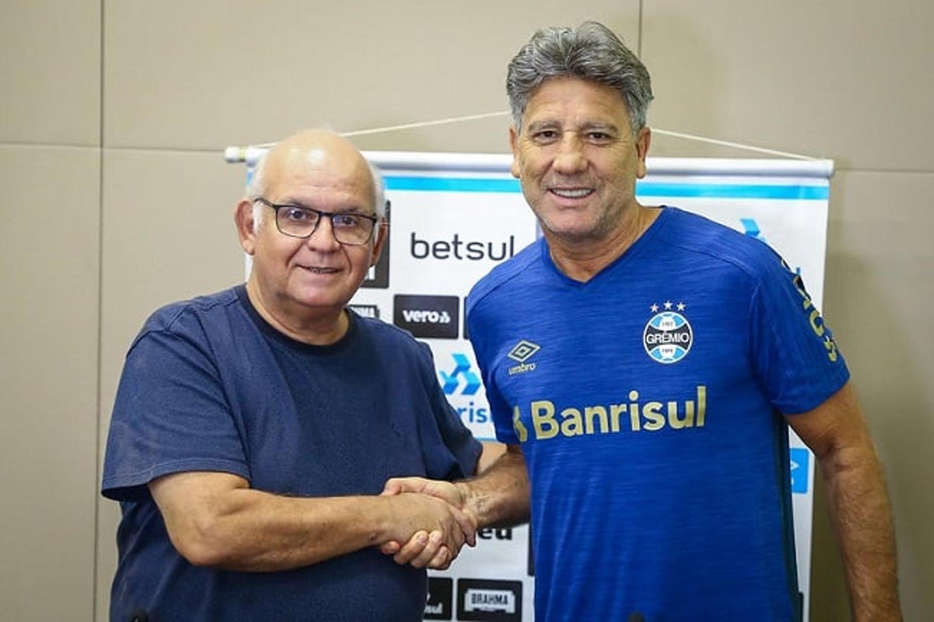 Romildo Bolzan e Renato Portaluppi