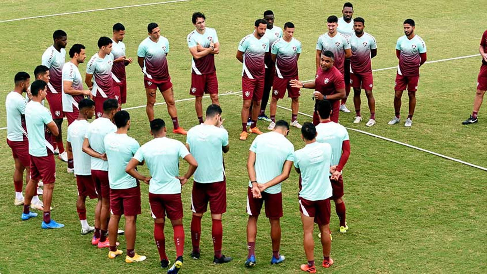 Treino do Fluminense - Conversa