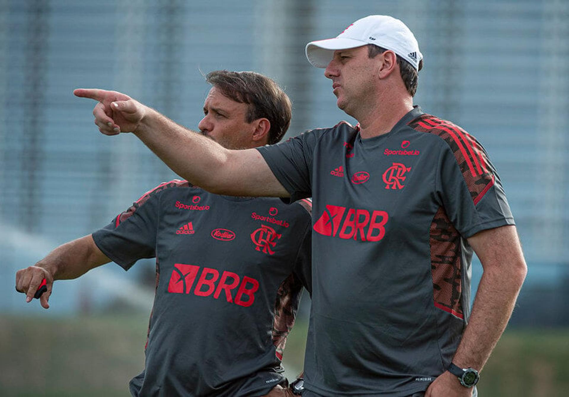 Rogério Ceni e Maurício Souza - Flamengo