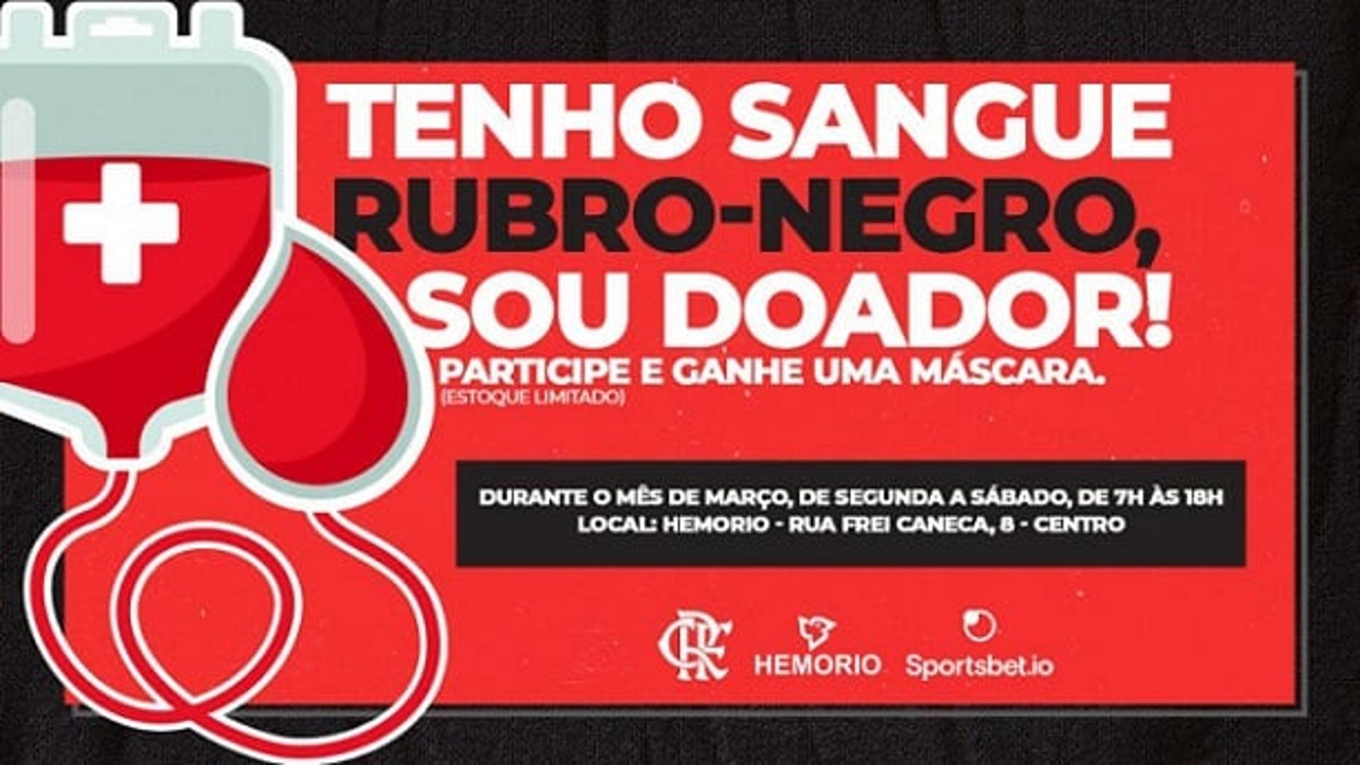 Flamengo e Hemorio - Sangue Rubro-Negro