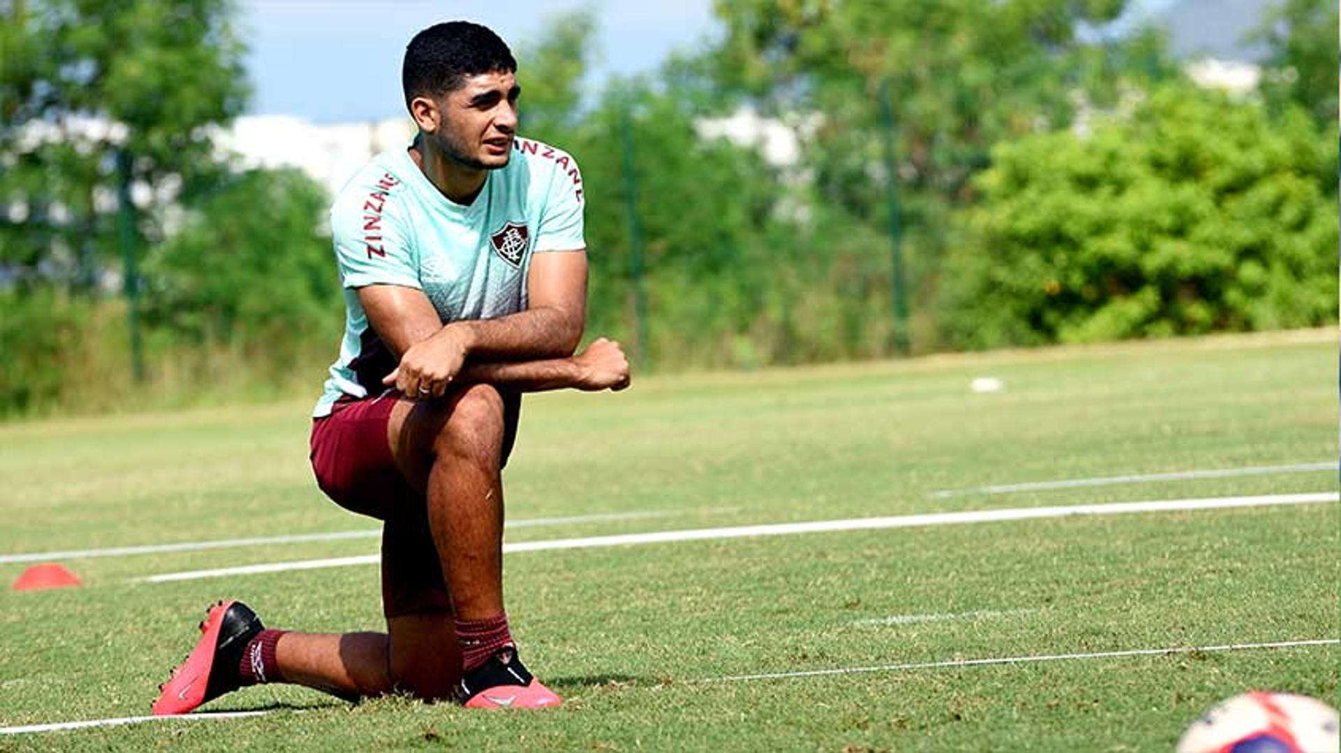 Michel Araújo - Treino Fluminense