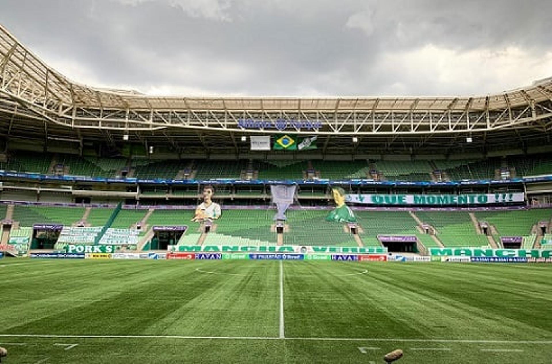 Allianz Parque - climão Palmeiras x São Caetano