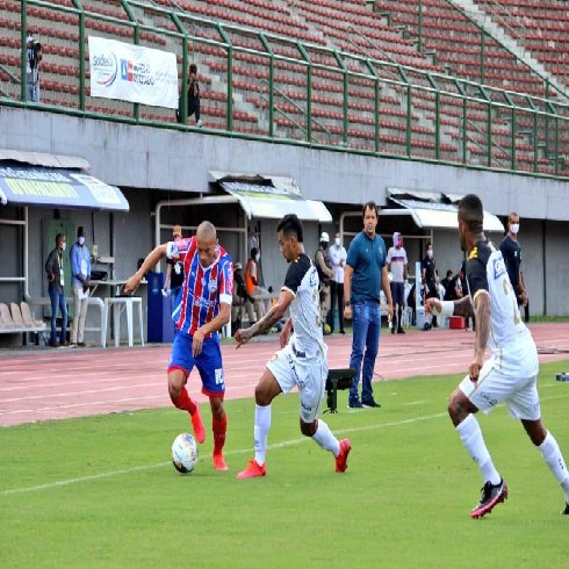 Partida aconteceu no estádio Pituaçu, na capital baiana.