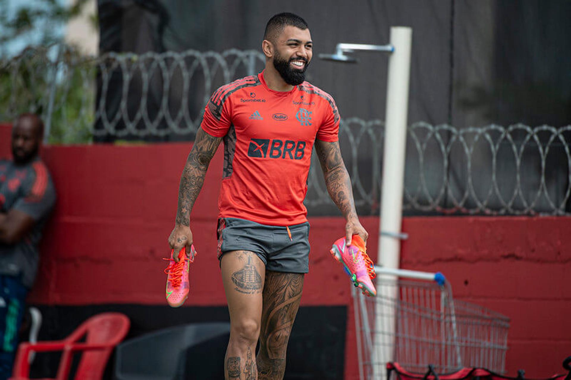 Gabigol - Treino Flamengo