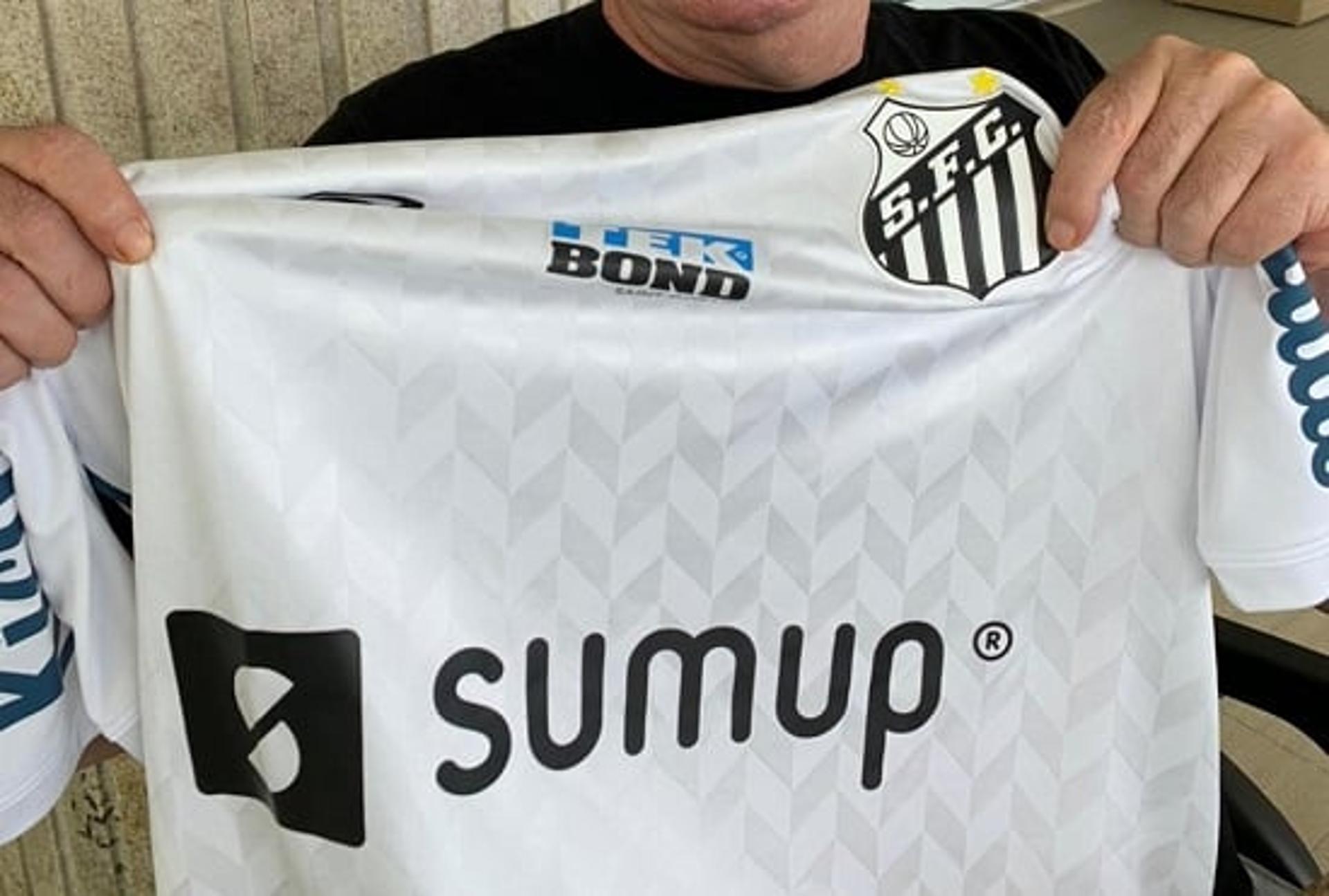 Camisa do Santos sumup