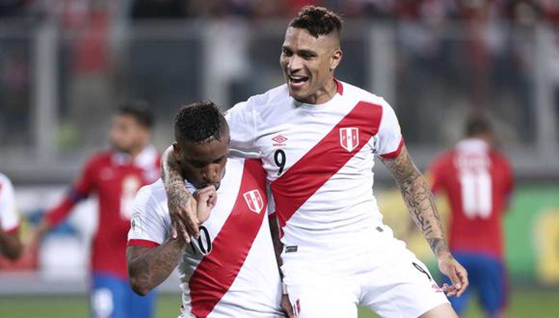 Jefferson Farfán e Paolo Guerrero