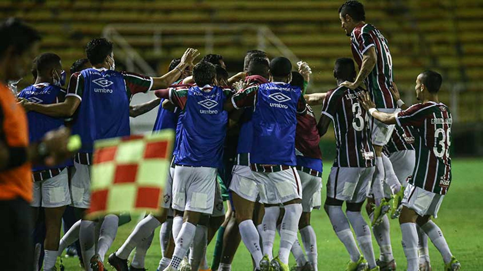 Fluminense x Vasco - Comemoração Fluminense