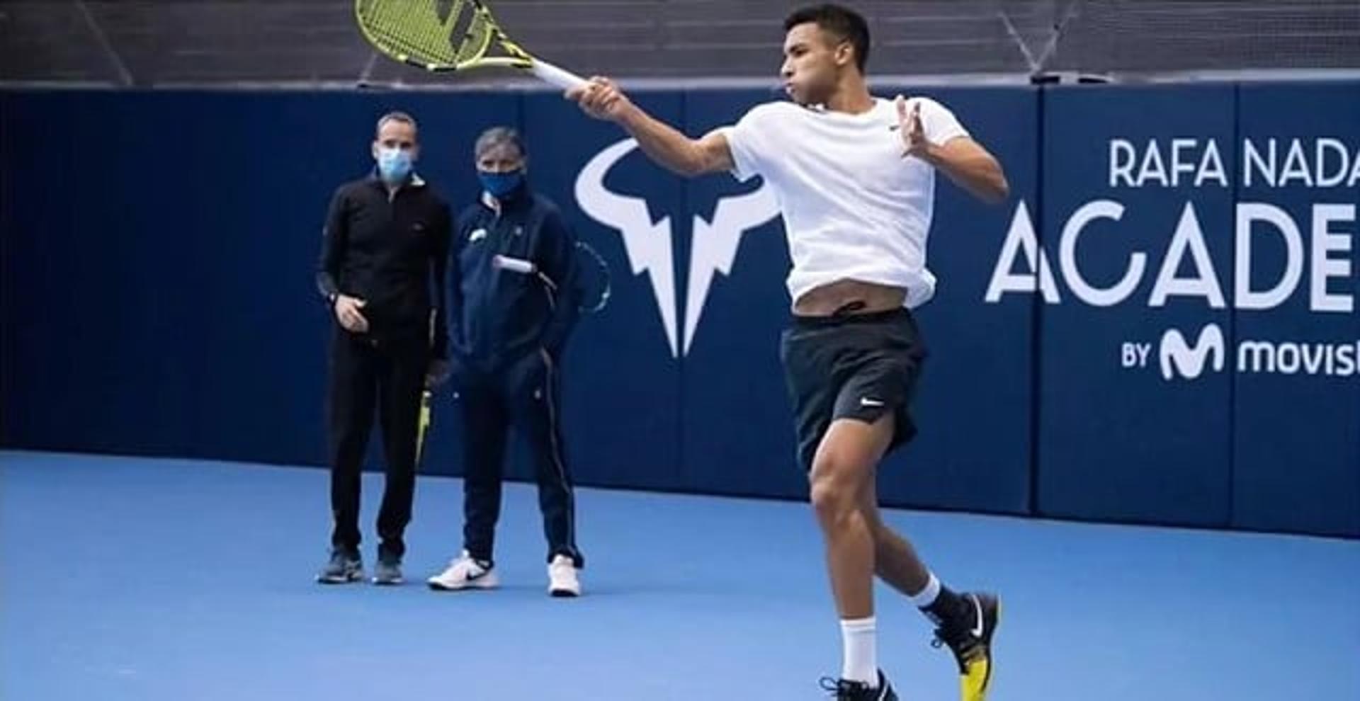 Toni Nadal e Felix Aliassime