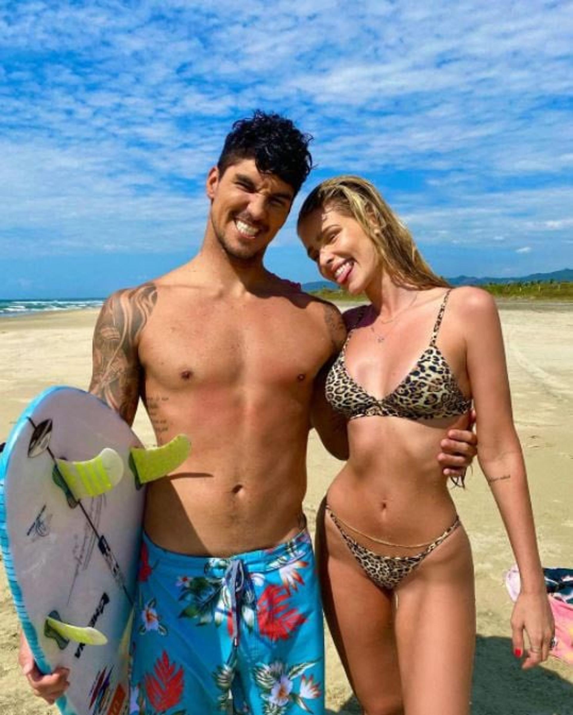 Gabriel Medina e Yasmin Brunet