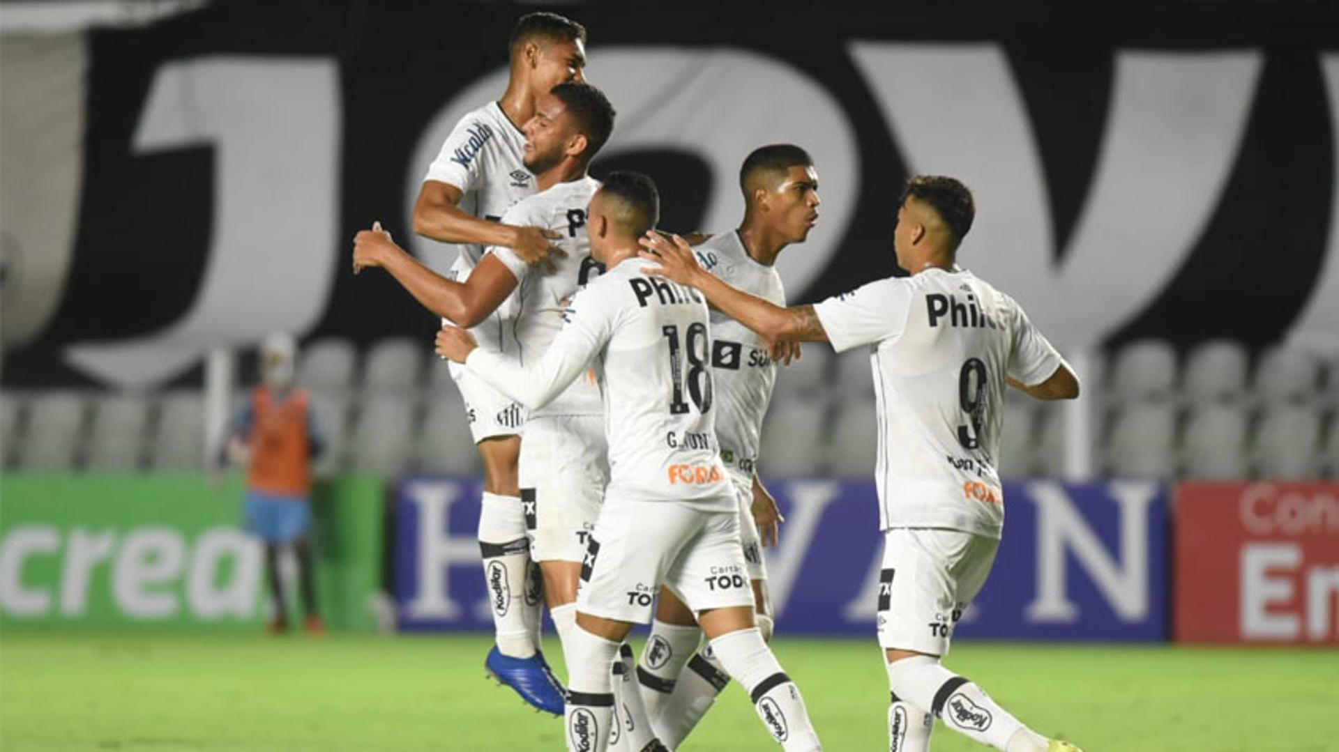 Santos x Inter de Limeira - Comemoração