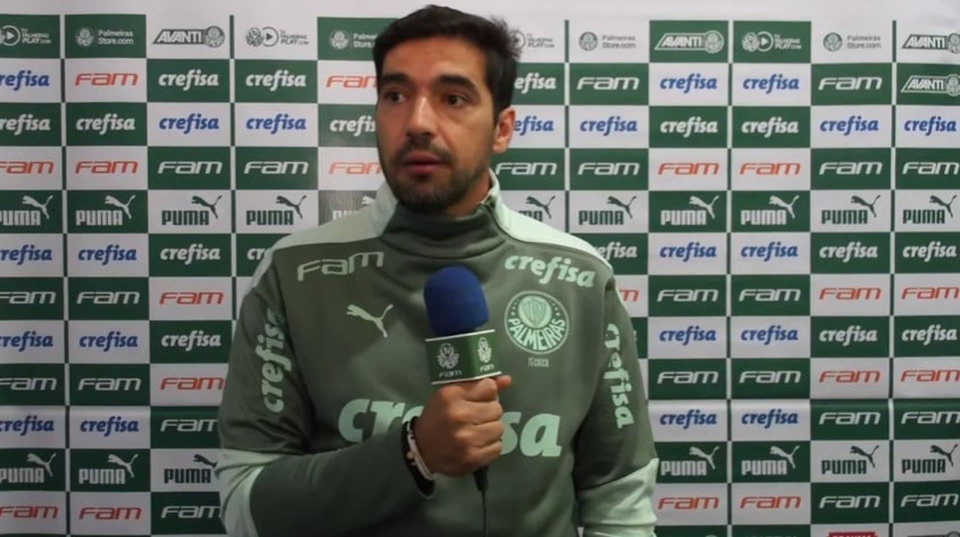 Abel Ferreira coletiva