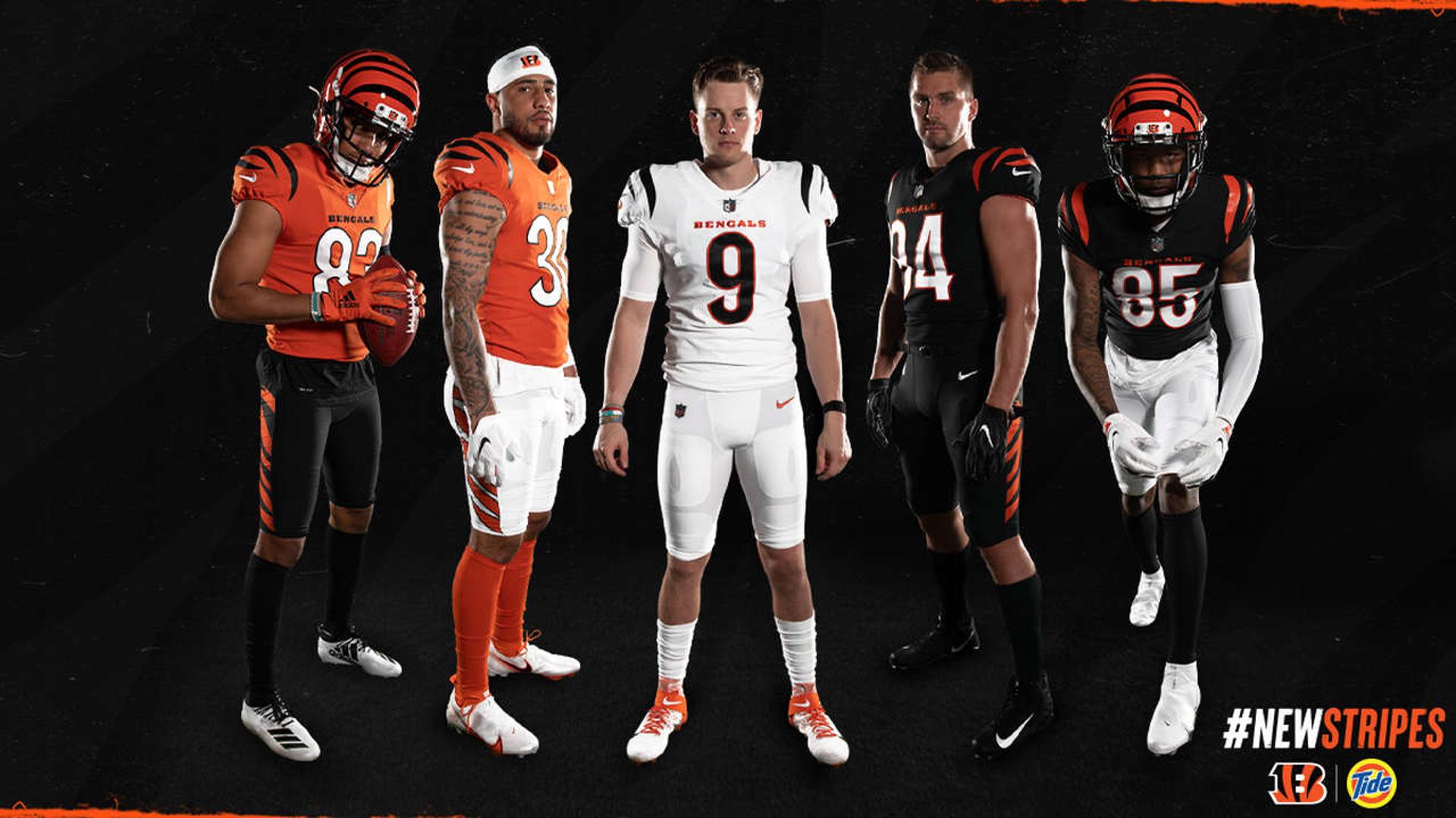 cincinnati bengals unifome