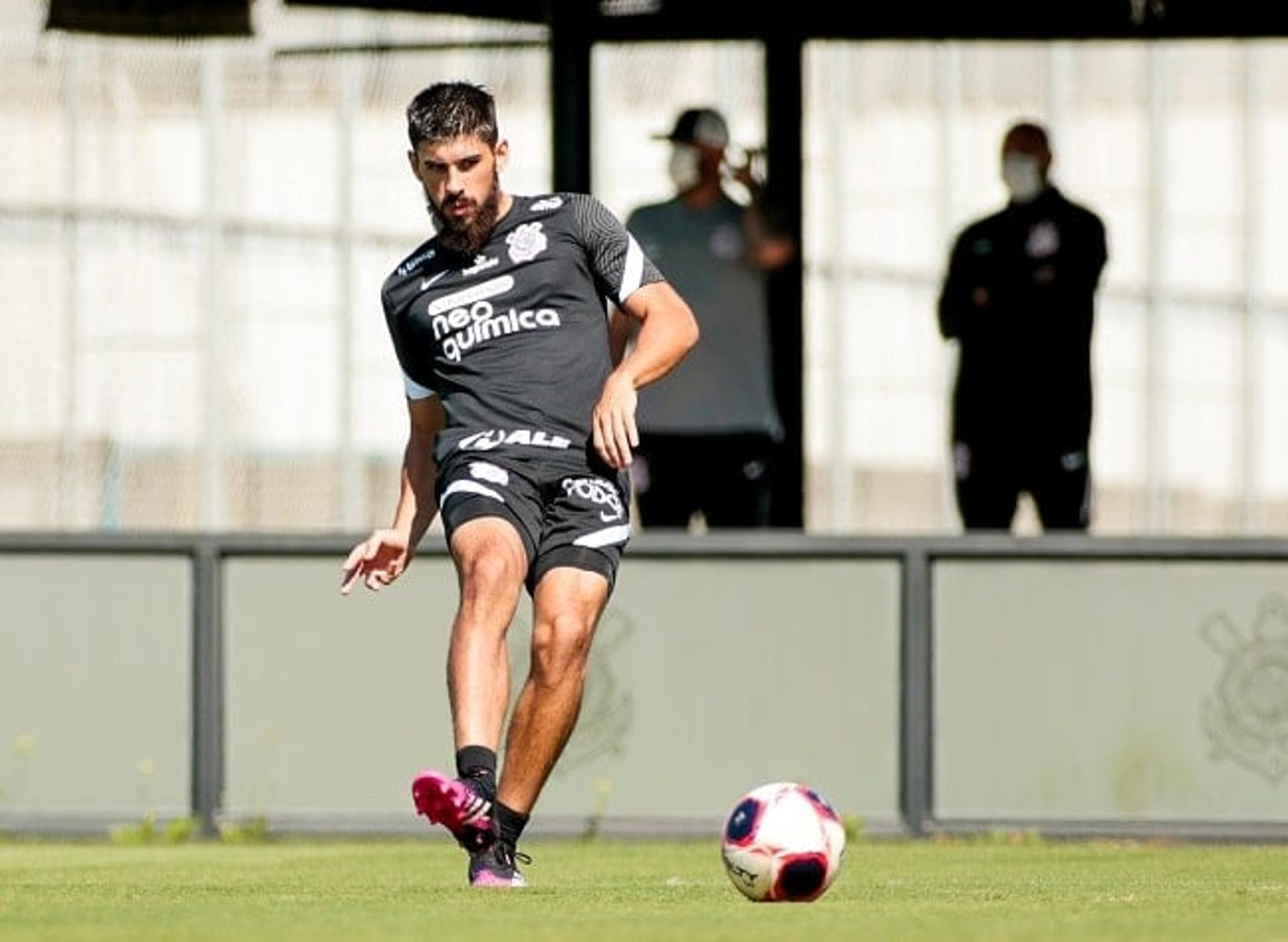 Bruno Méndez - Treino Corinthians