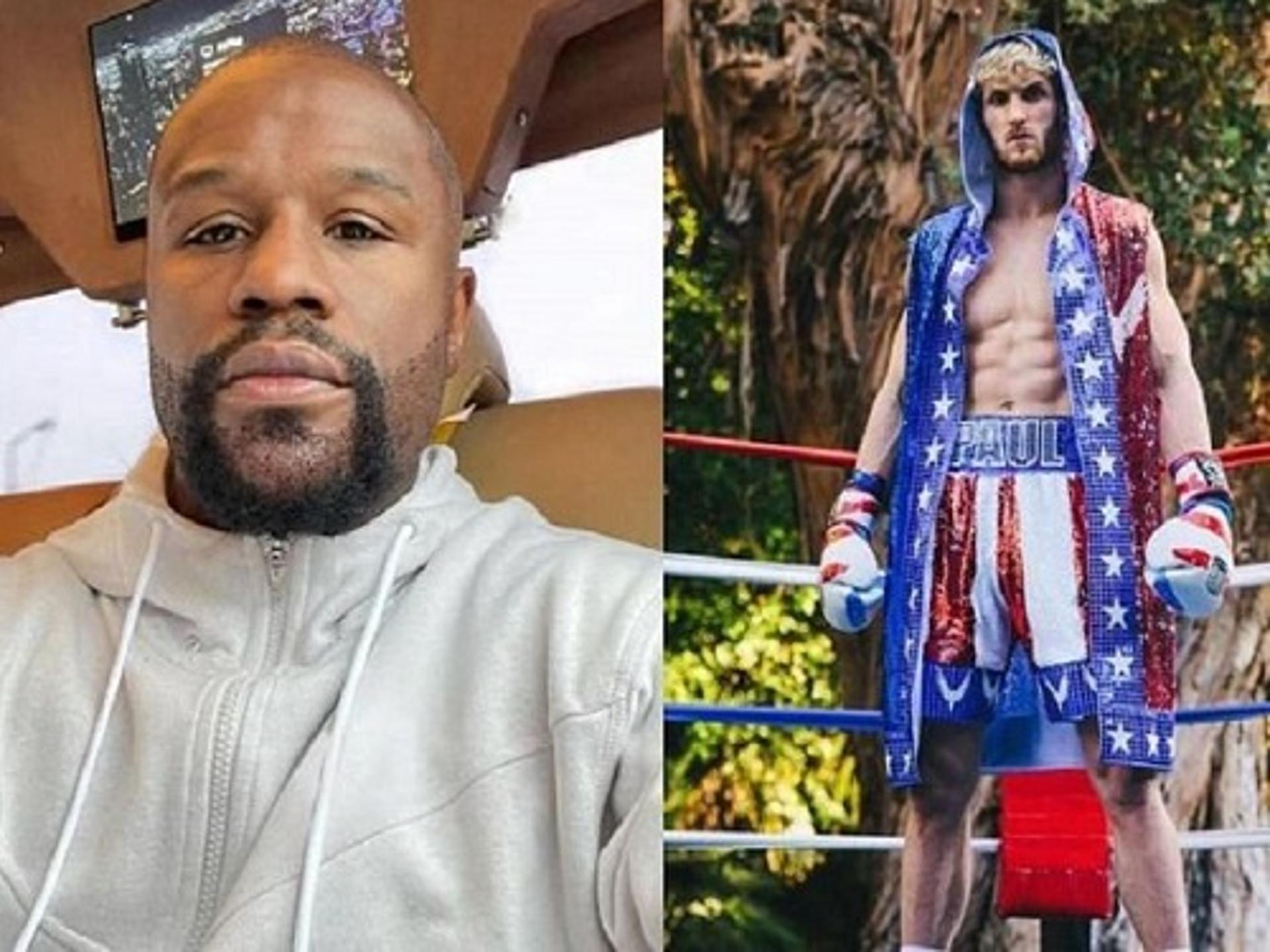 Mayweather e Logan devem se enfrentar em junho nos EUA (Foto: Reprodução)