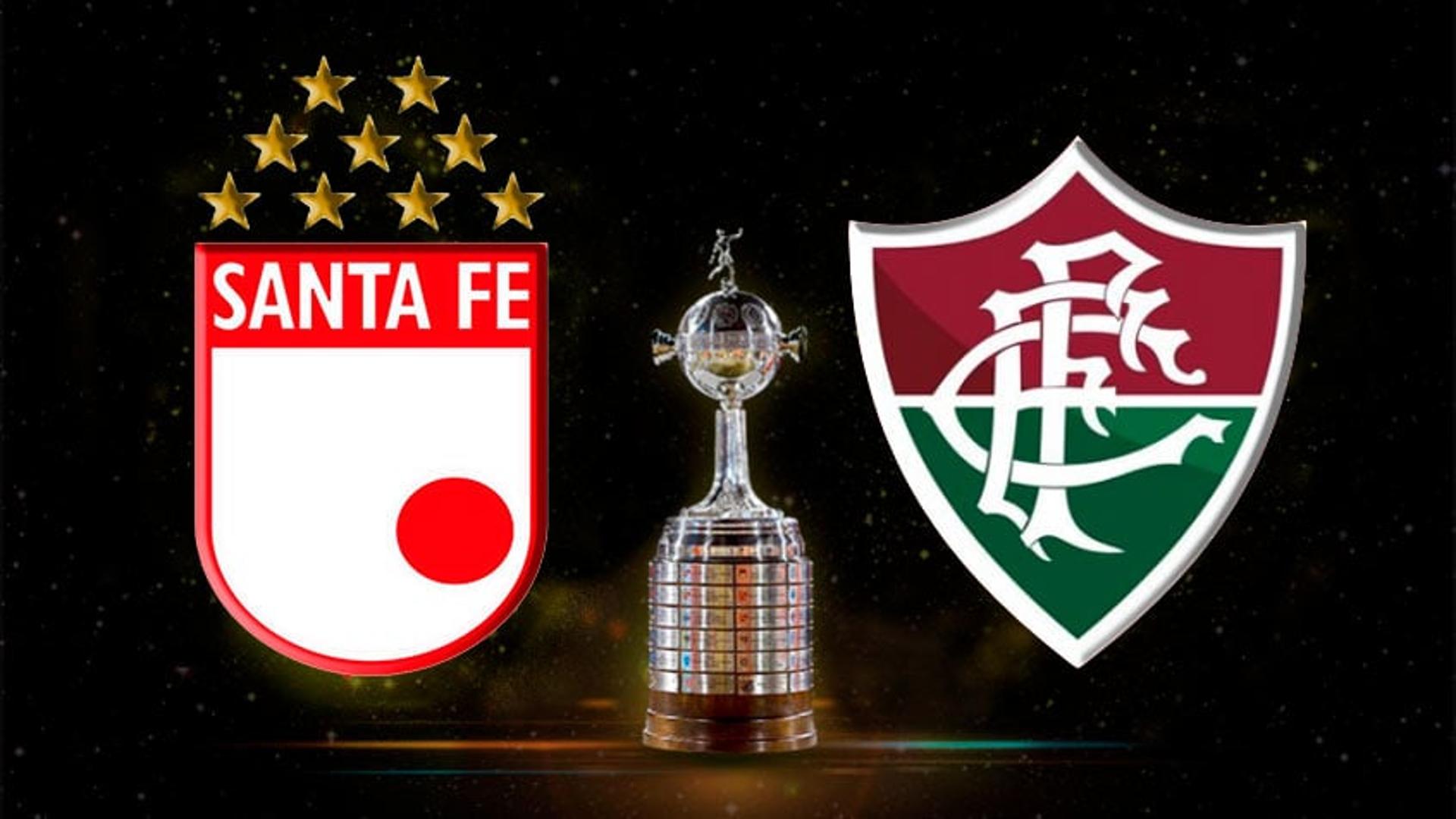 Arte Independiente Santa Fe x Fluminense.