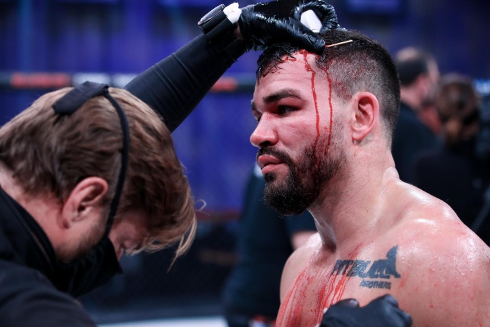 Patricky Pitbull não concordou com a decisão do médico de interromper o combate