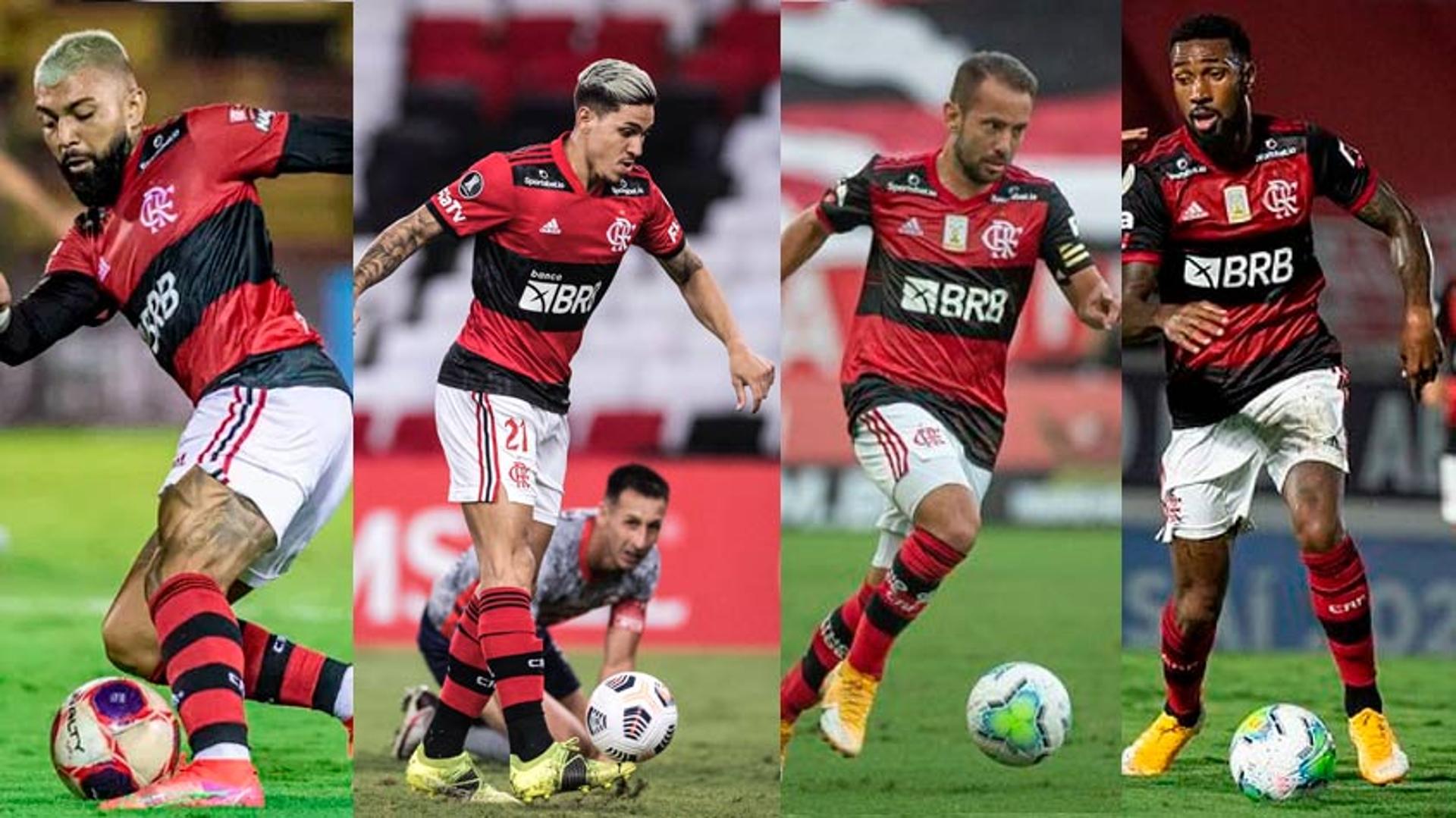 Jogadores flamengo