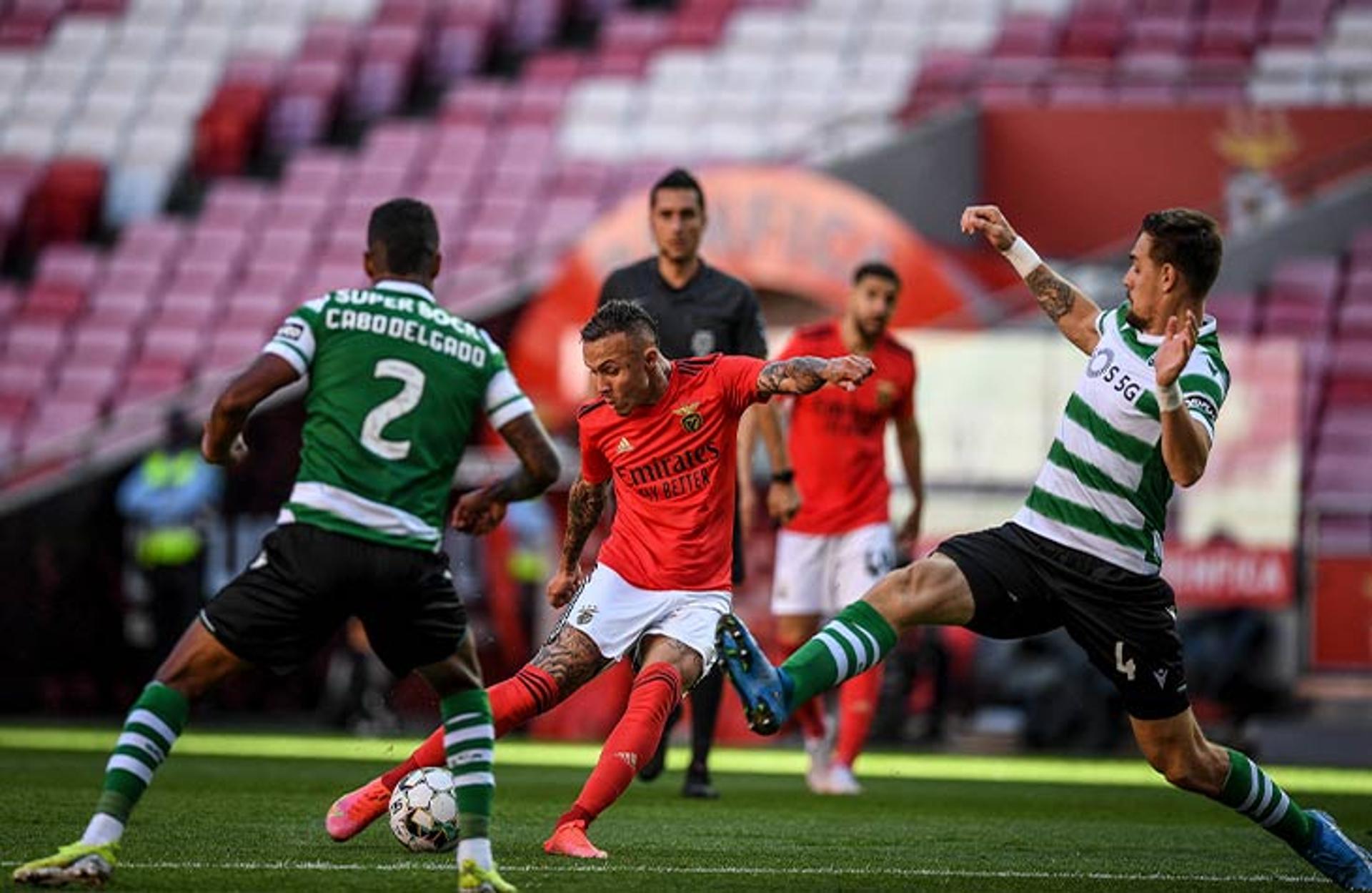 Benfica x Sporting Lisboa.