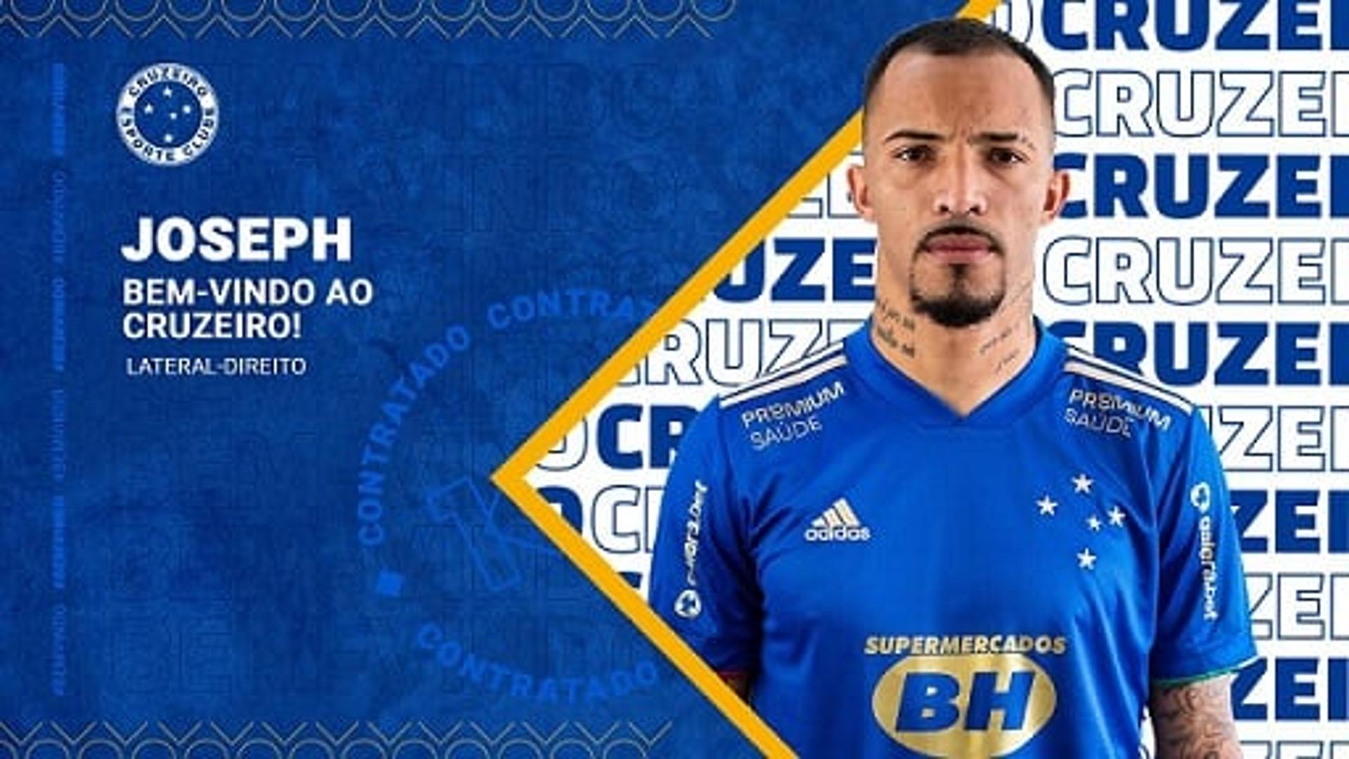 Joseph fica na Raposa até o fim da temporada 2021