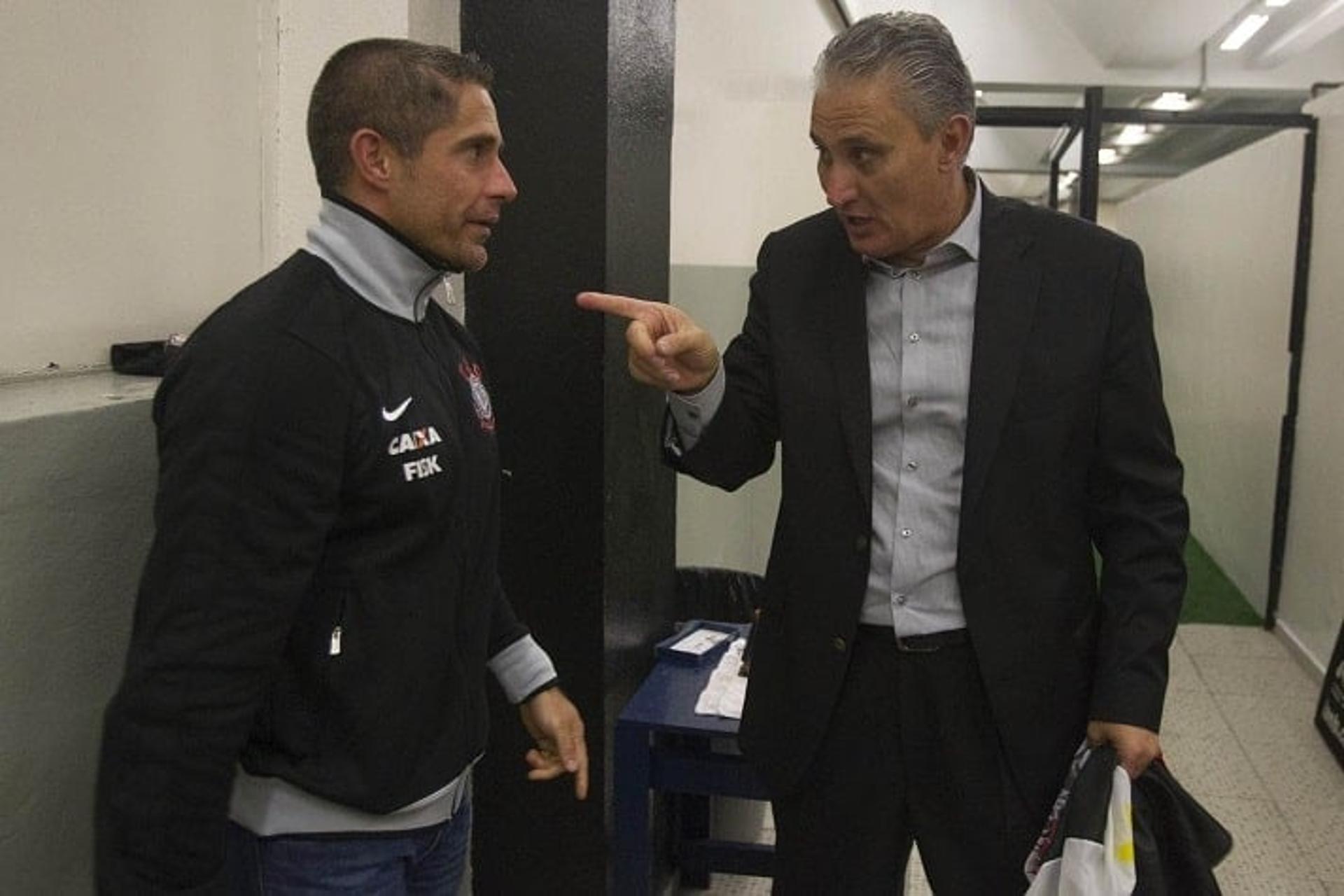 Sylvinho e Tite 2013 - Corinthians