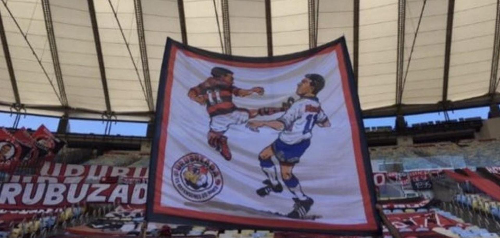 Bandeira Flamengo Romário Zandoná Flamengo Vélez