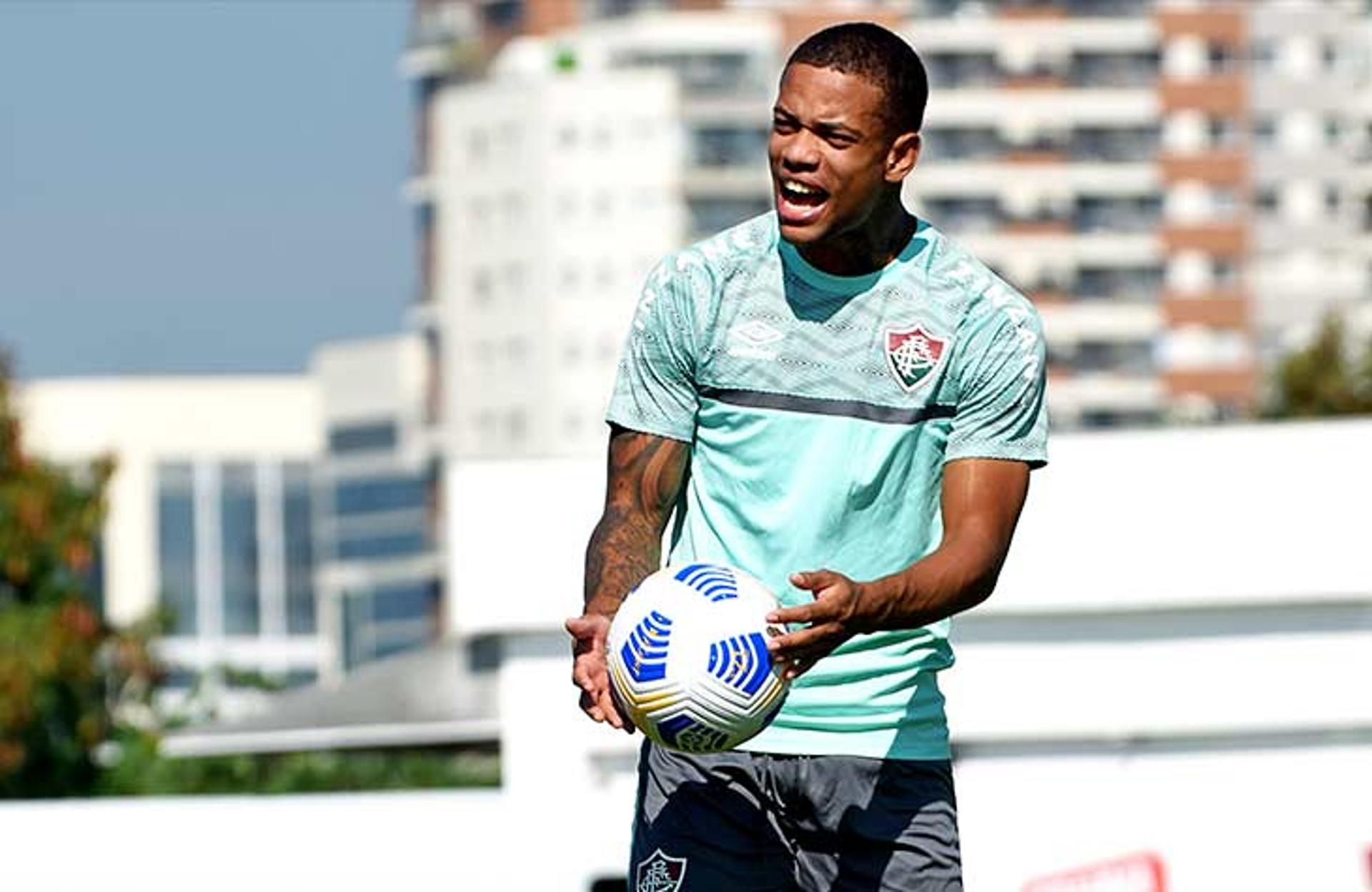 Treino do Fluminense - Caio Paulista