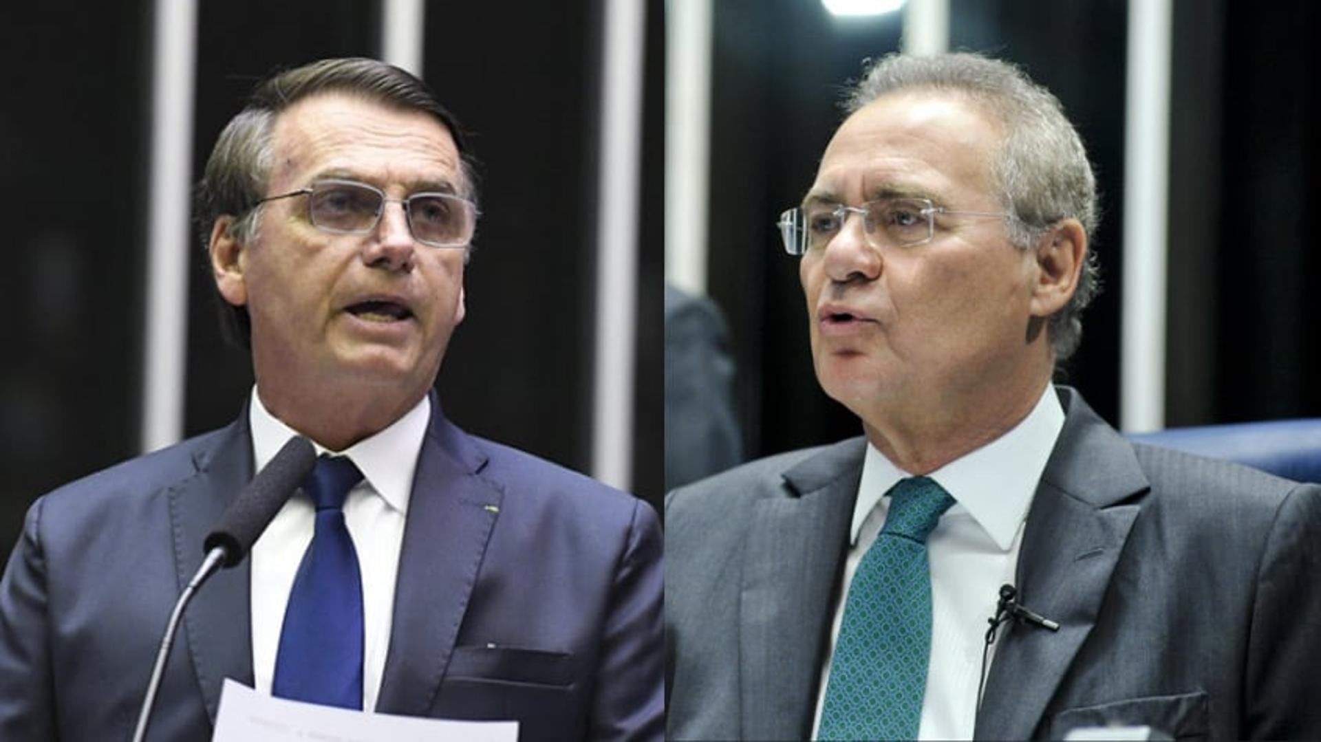 Bolsonaro + Renan Calheiros