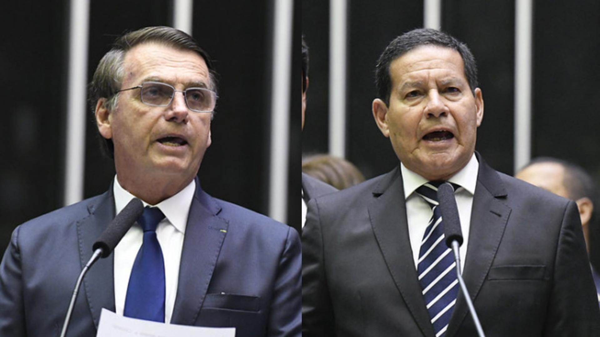 Bolsonaro e Mourão