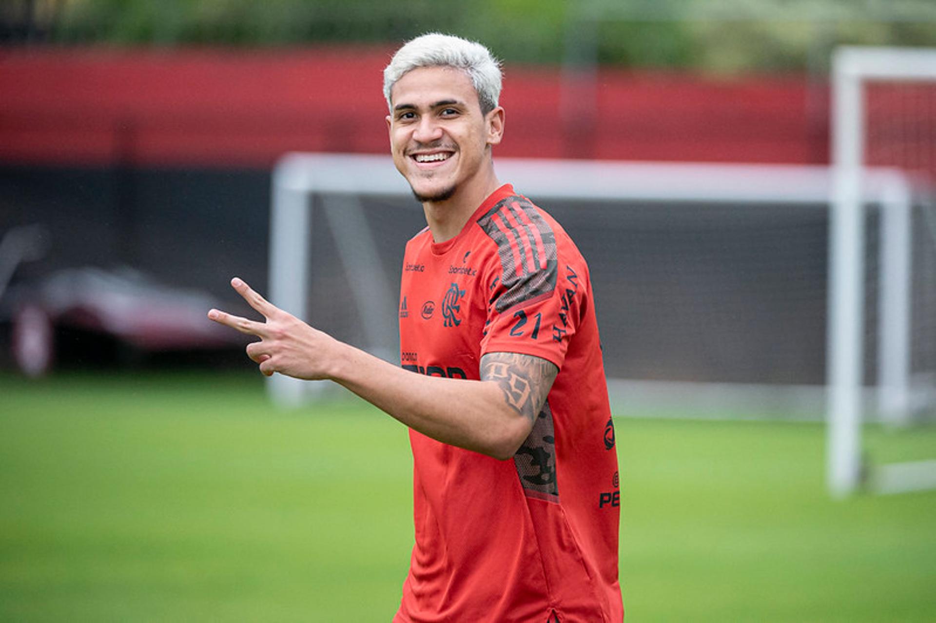 Pedro - Treino Flamengo