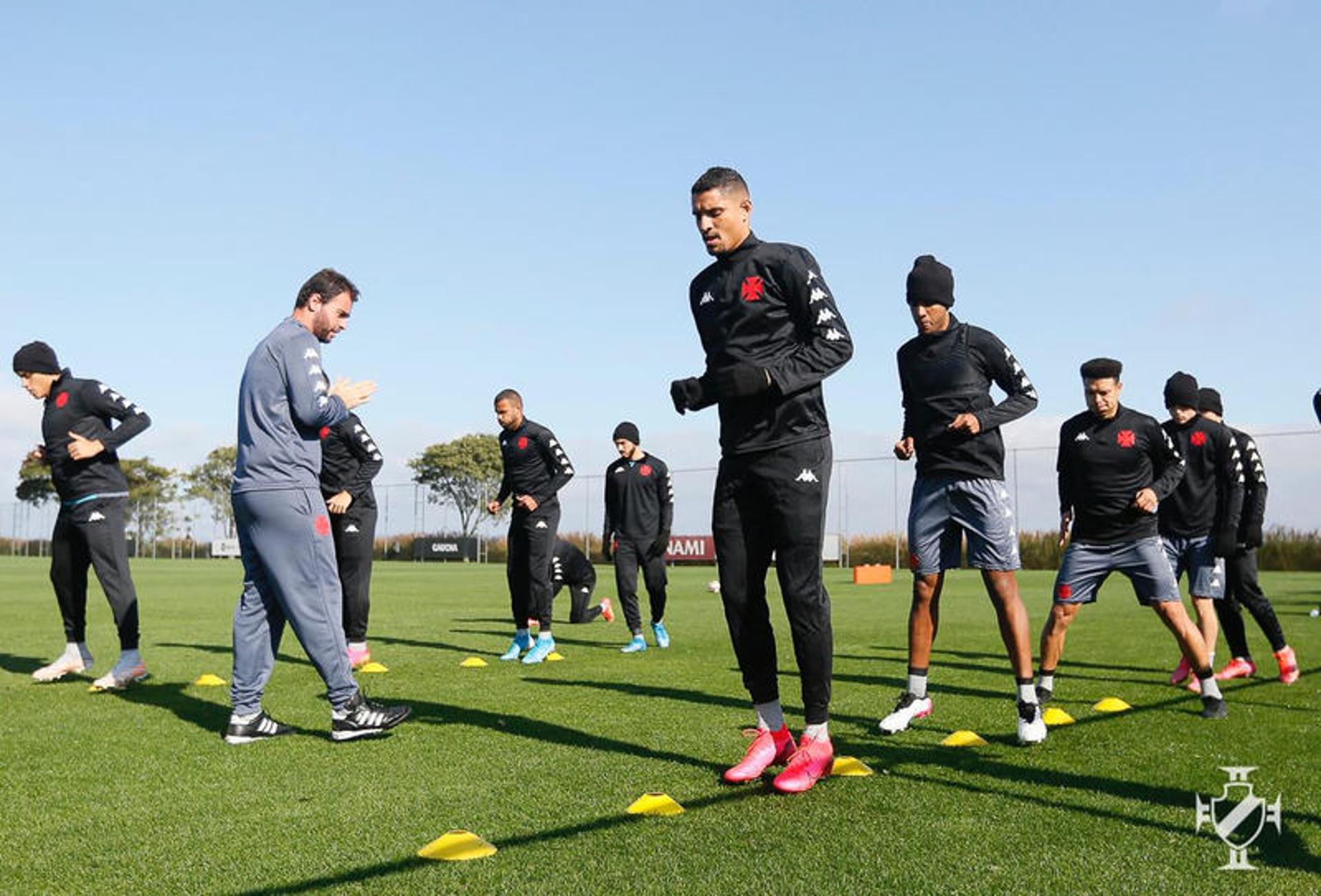 Vasco - Treino no Sul