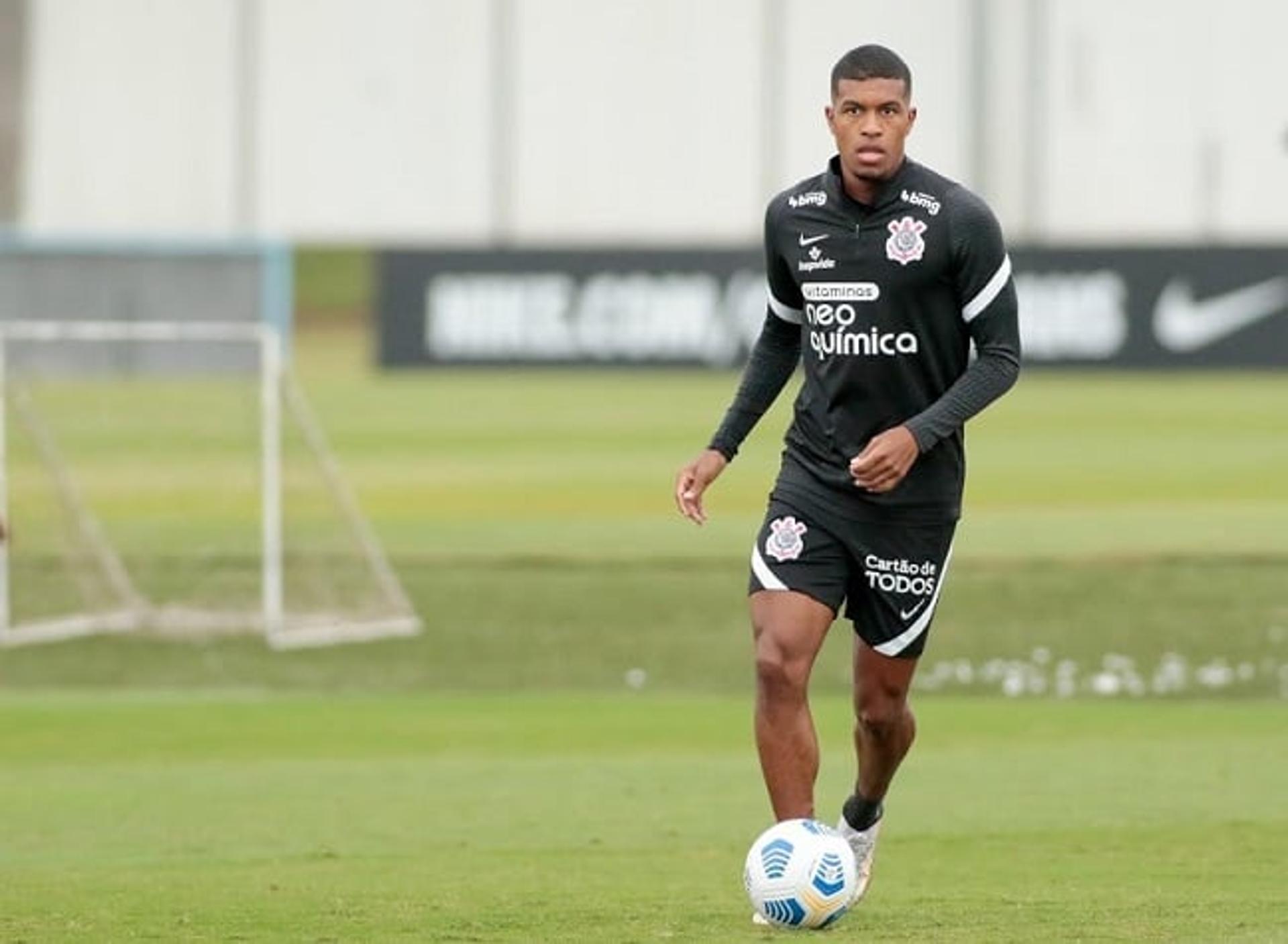 Léo Natel - Treino Corinthians