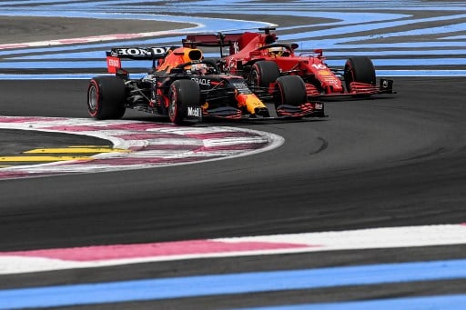 Verstappen e Leclerc - GP da França