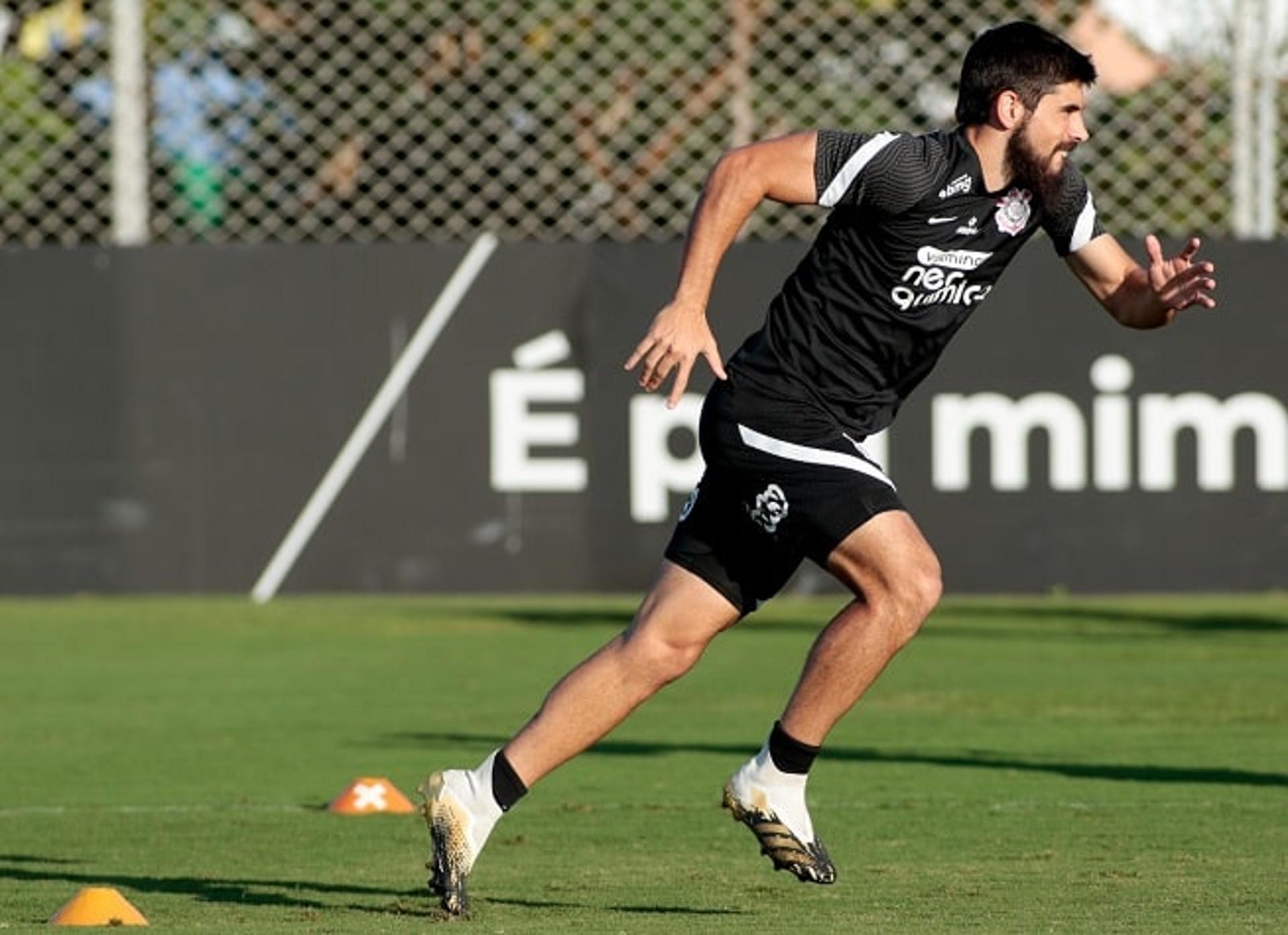 Bruno Méndez - Treino Corinthians