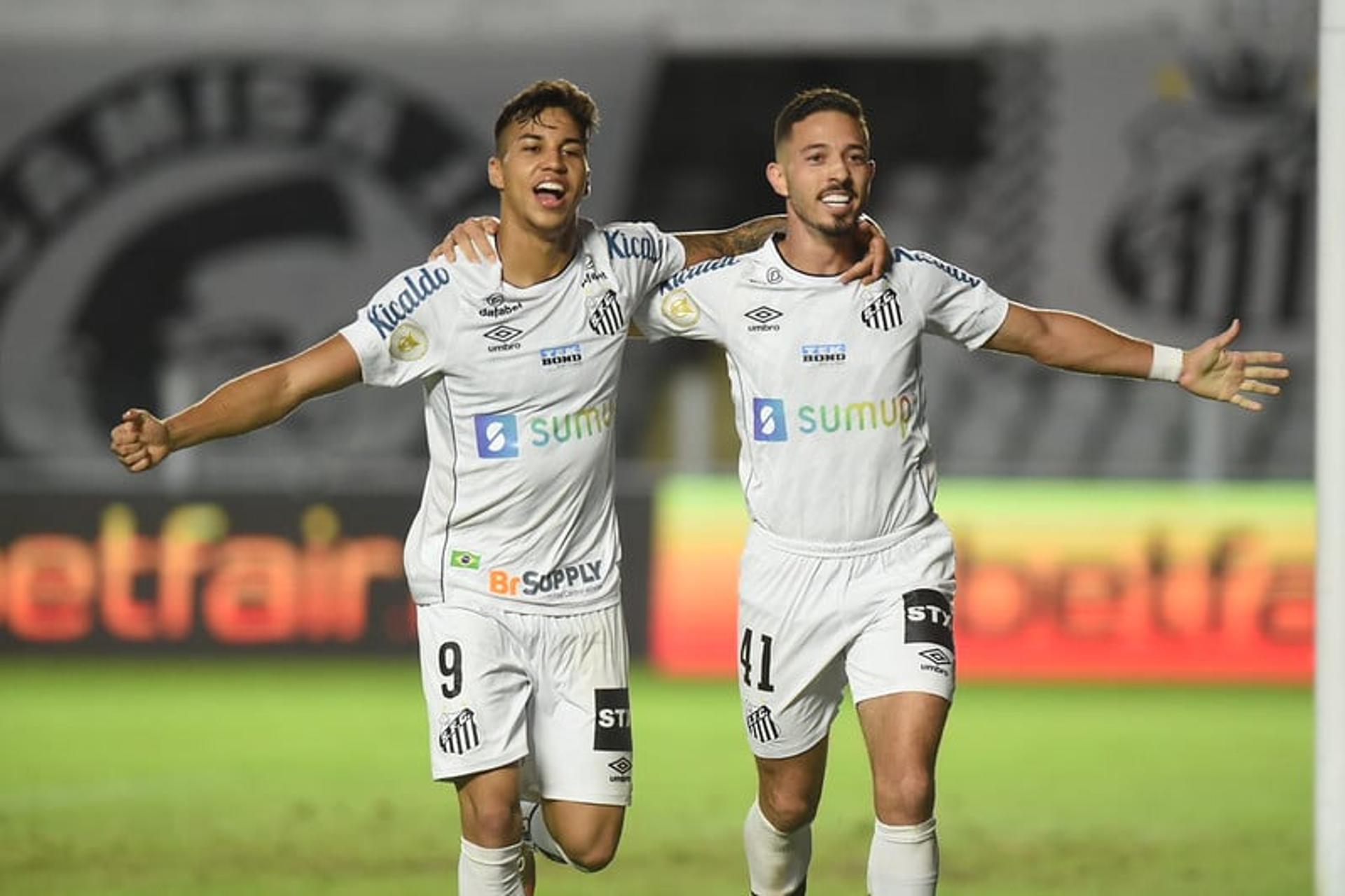 Kaio Jorge e Jean Mota - Santos x Atlético-MG