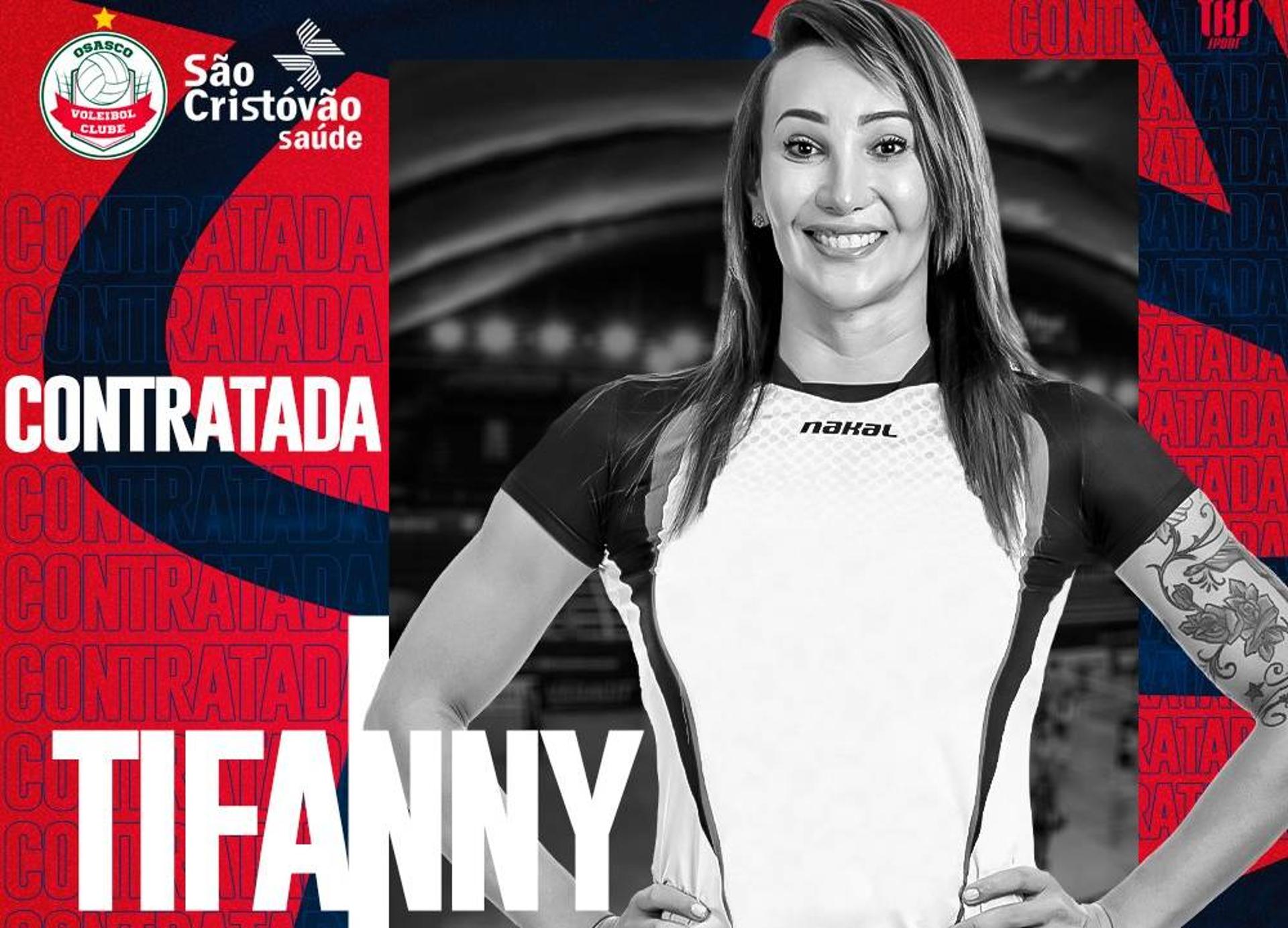 Tifanny jogará em Osasco na temporada 2021/2022