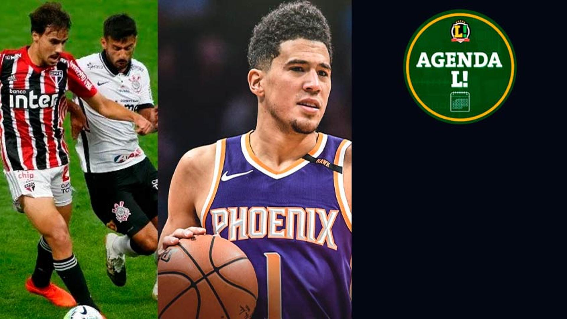 São Paulo e Corinthians, e Devin Booker