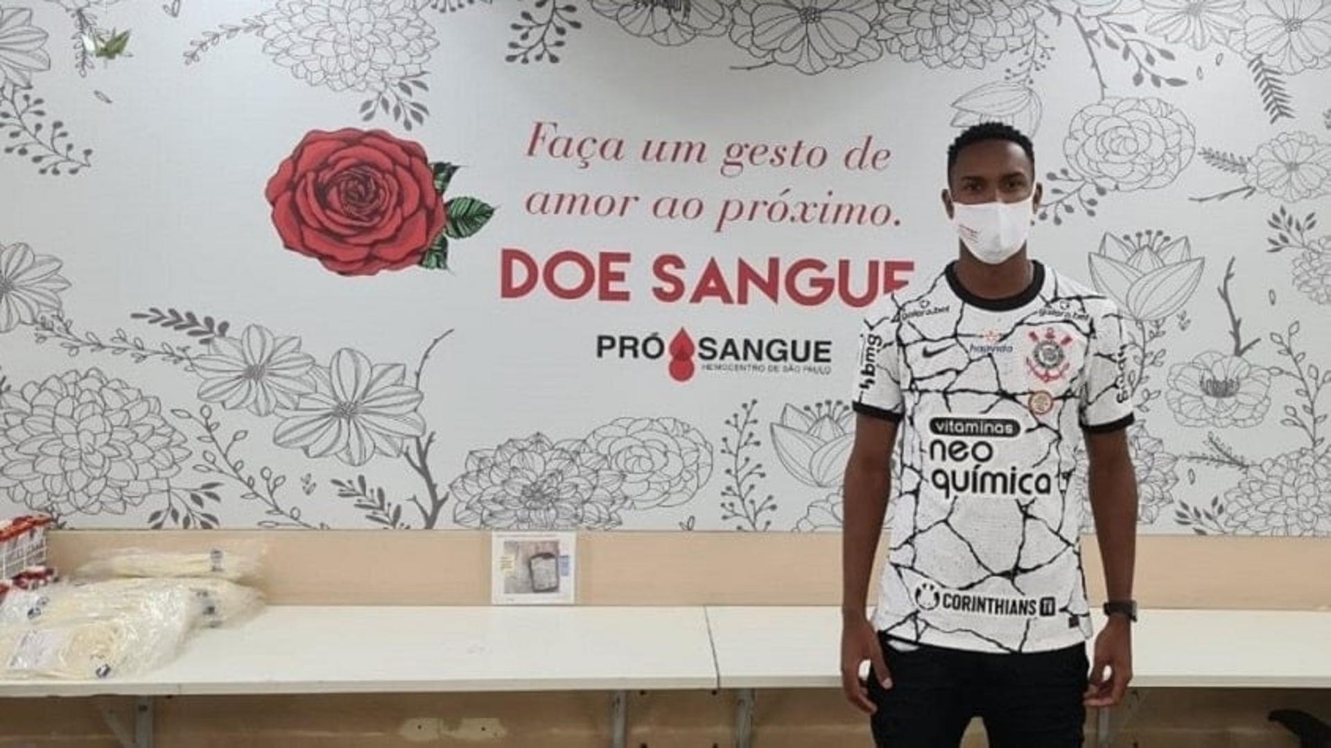 Cauê - Corinthians Doação de Sangue