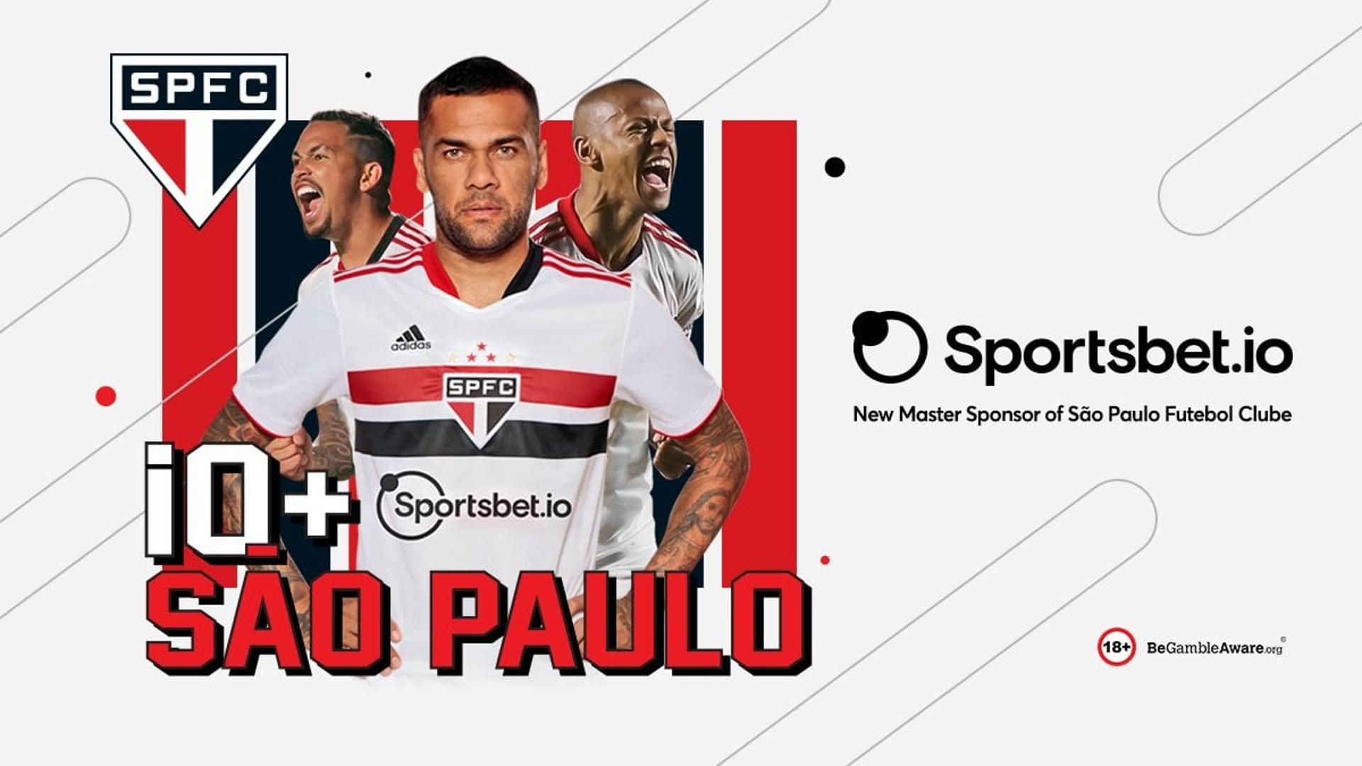 Sportsbet.io é o novo patrocinador máster do São Paulo