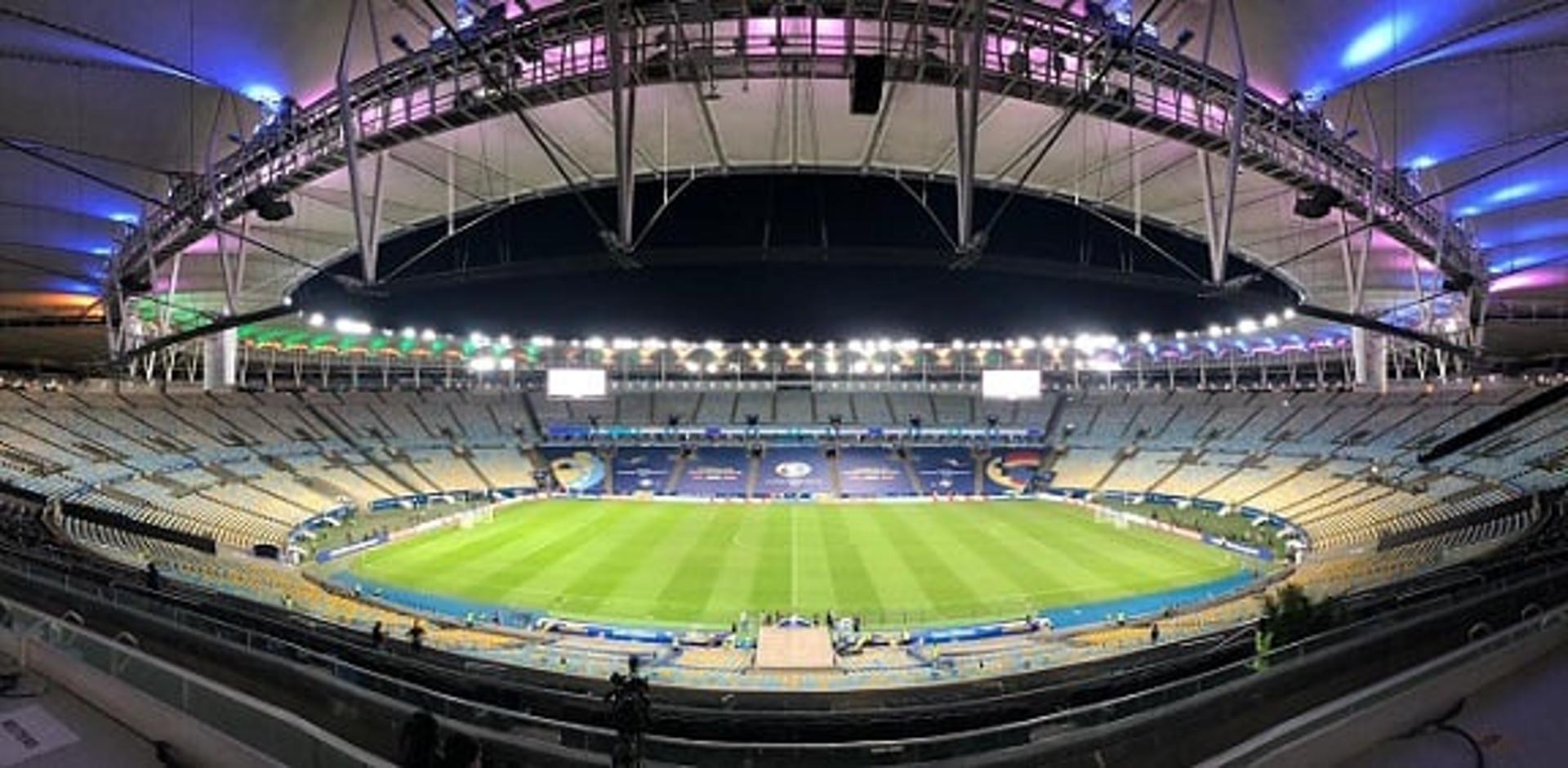 Maracanã pré-jogo final da Copa América