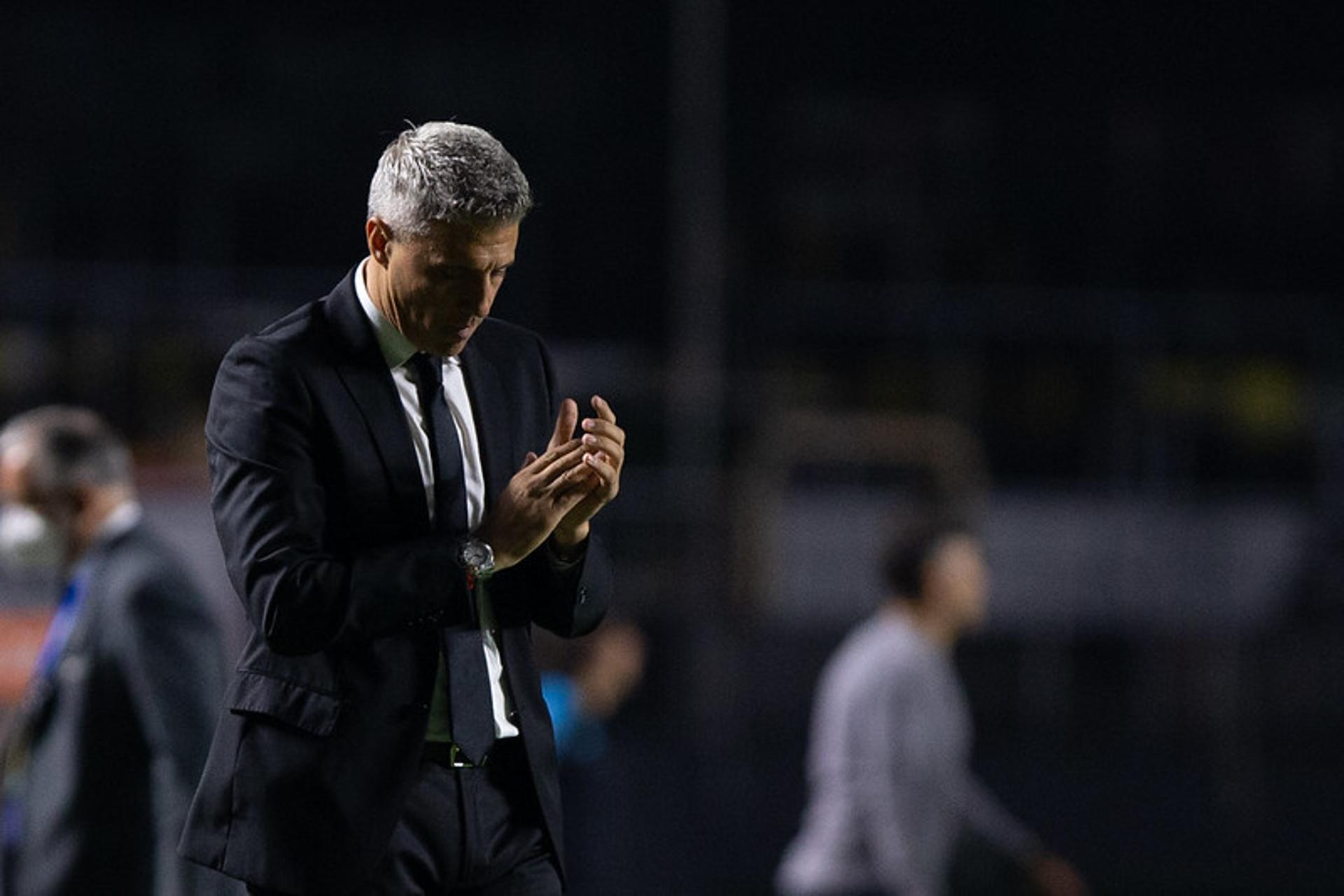 Crespo, durante empate contra o Racing